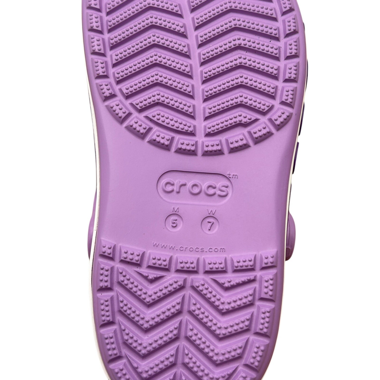 Crocs Bayaband Women’s Slip-on Clogs Size 7 Light Purple/Orchid Water Friendly