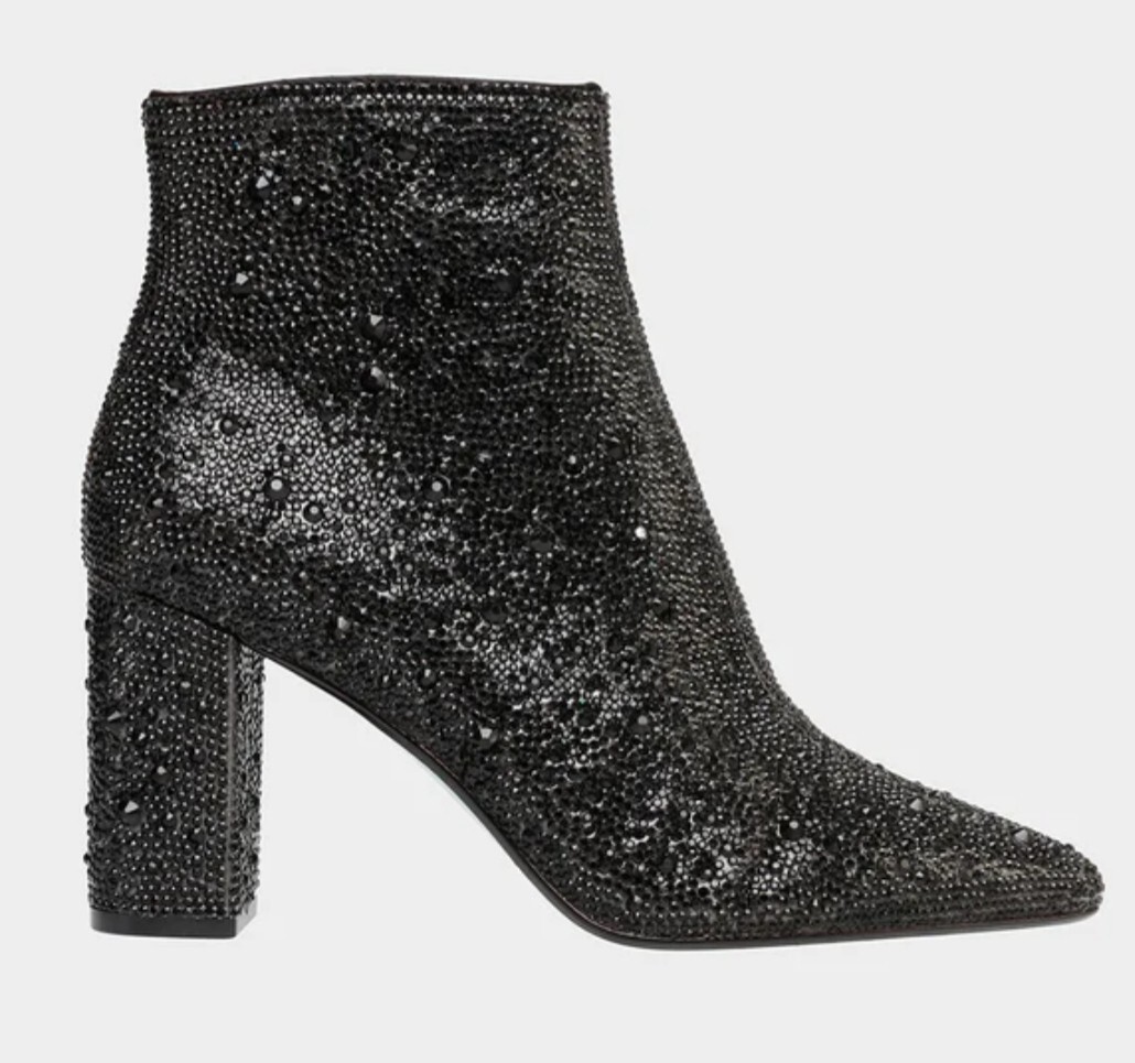 Betsey Johnson Womens Cady Black Ankle Boots Shoes 7.5 Medium (B,M) BHFO 3765