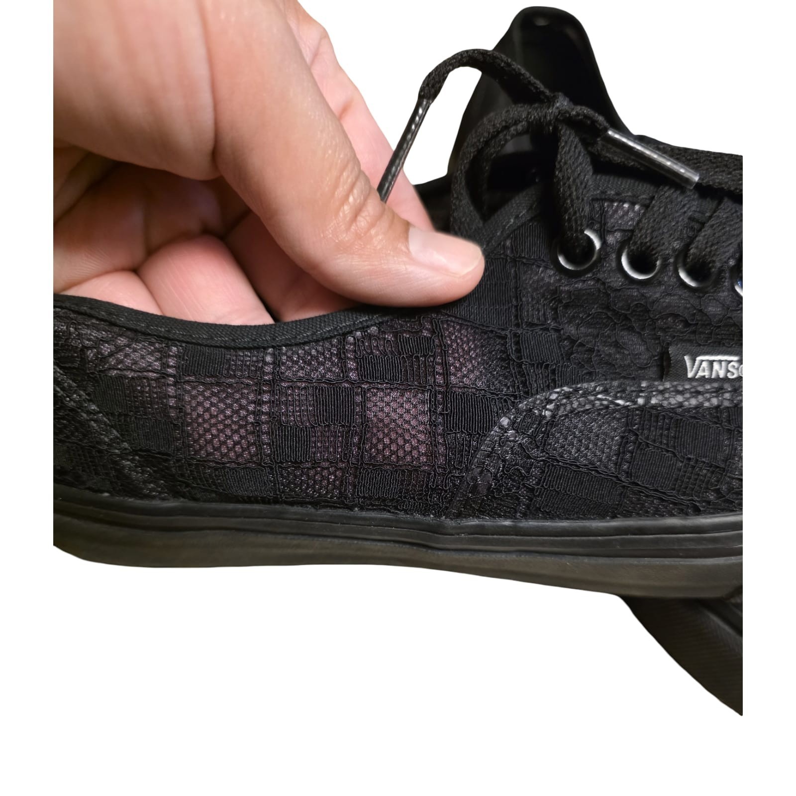 VANS Authentic Limited Edition Black Chou Chou Shoes Women’s Size 11/Men’s 9.5