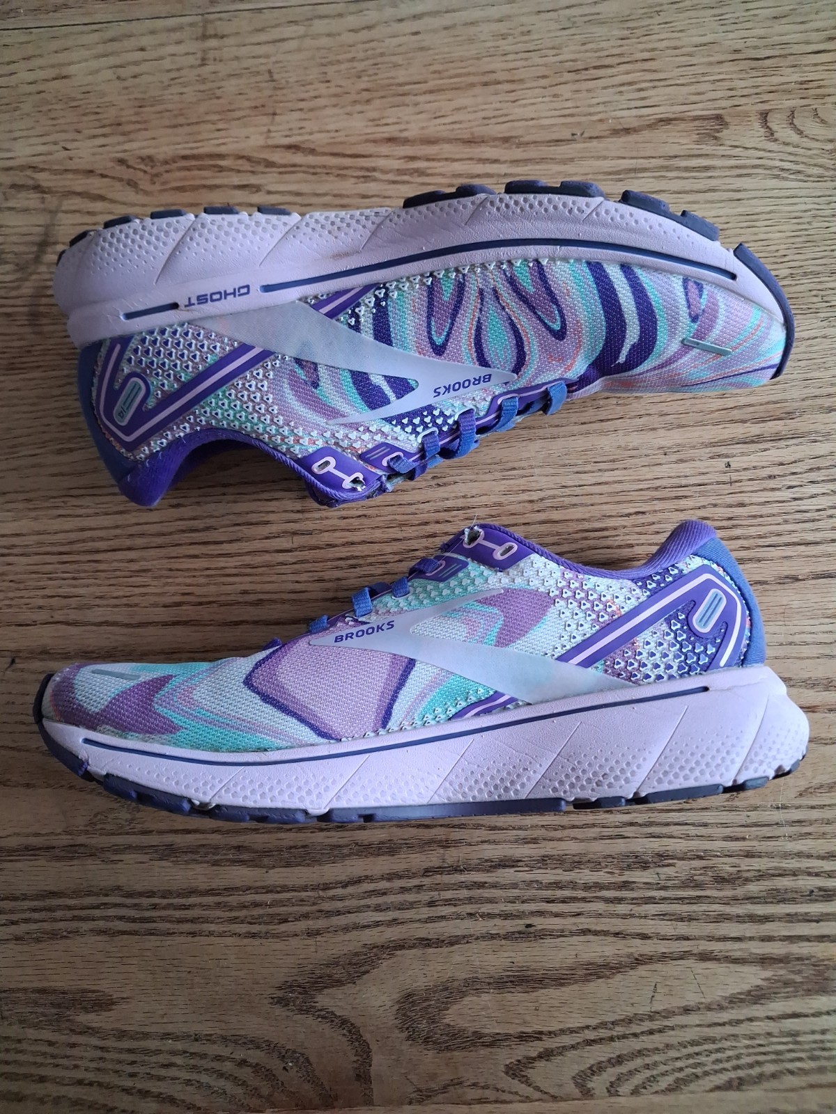 Brooks Ghost 14 Unity Together Run Walk Train Purple 1203561B524 Womens Sz 9