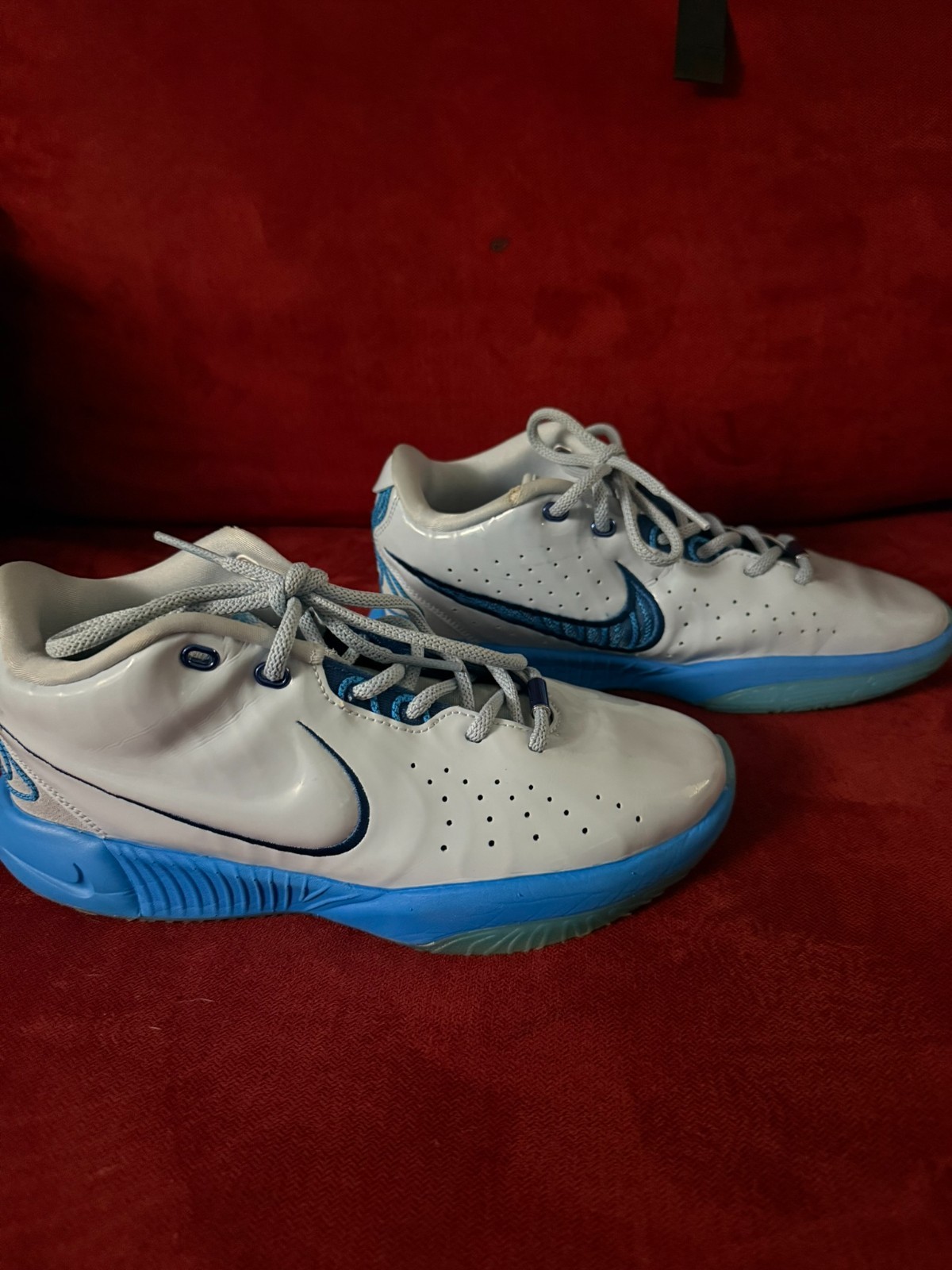 Nike Lebron XXI 21 Basketball Shoes FV1210-400 Blue Size 6.5Y Youth / 8 Women’s