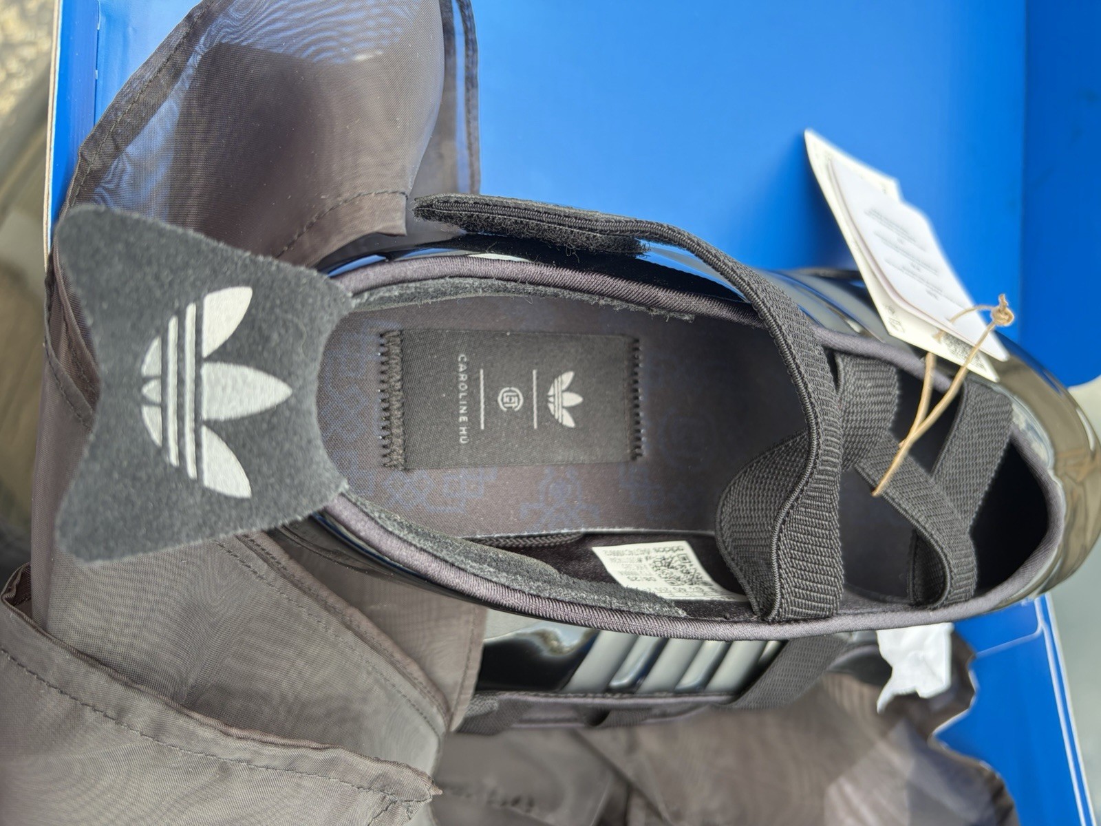 NEW-IN-BOX ADIDAS TAEKWONDO BY CAROLINE HU X EDISON CHEN -BLACK – WOMEN’S SIZE 8