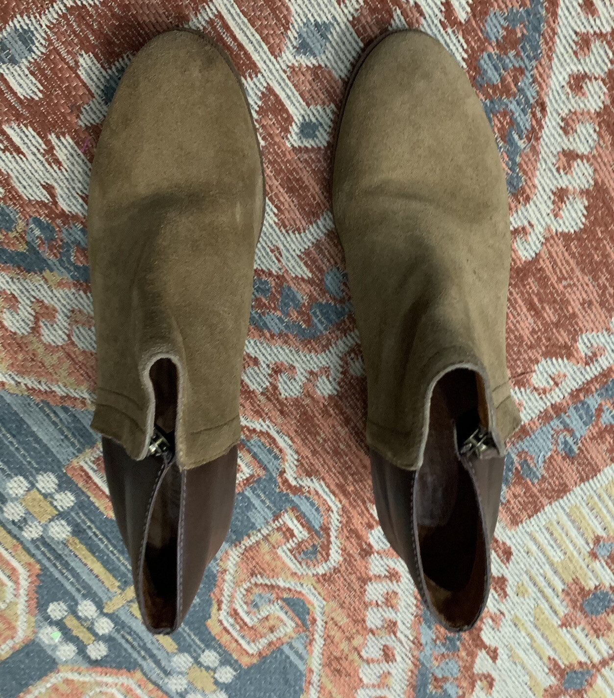 Madewell Boots Leather Ankle 8.5