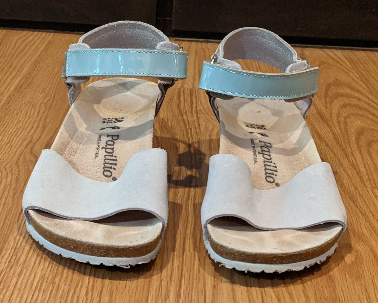 Papillio Birkenstocks Cork Wedge Sandals Size 38 EU (7 US) Narrow
