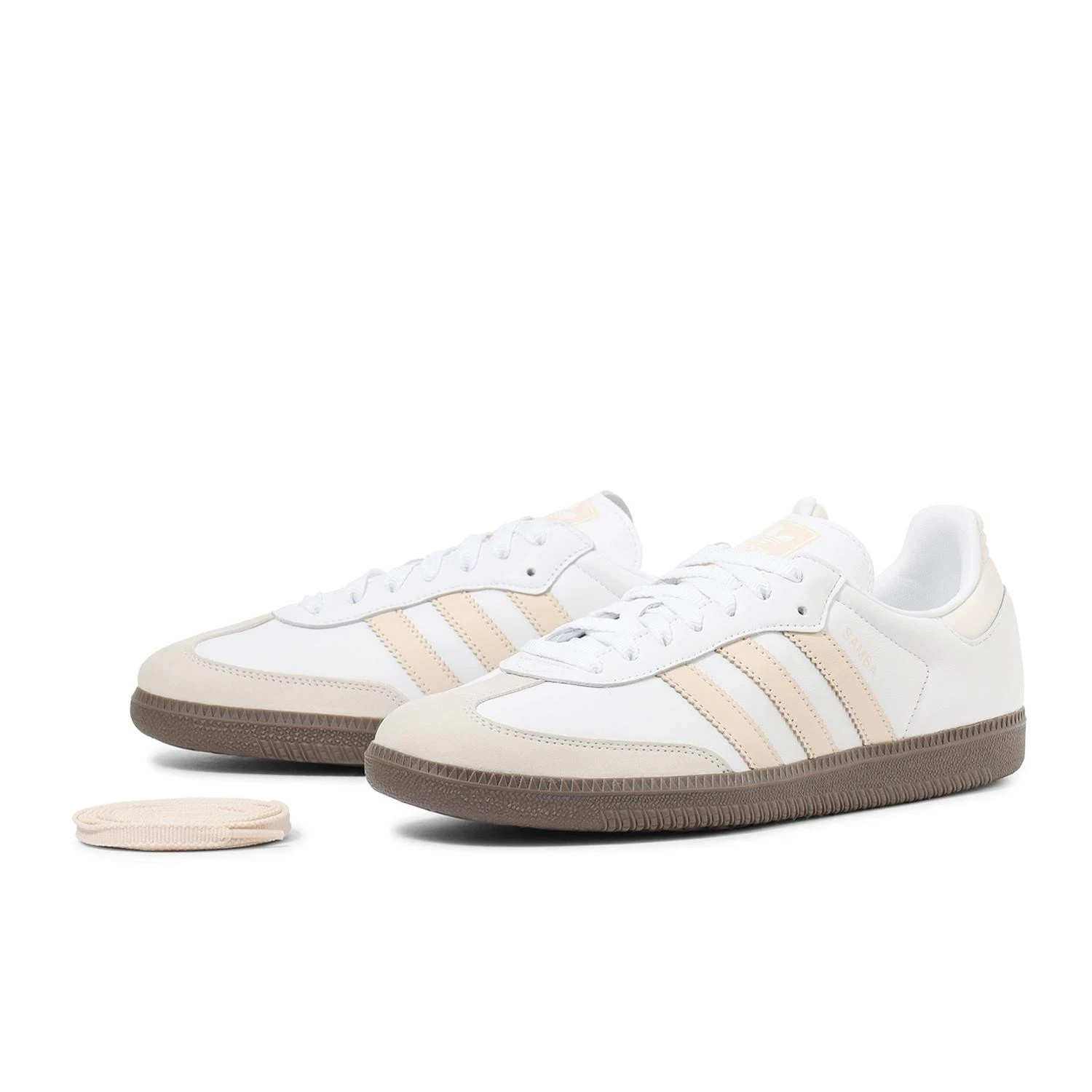 NWOB WOMENS ADIDAS SAMBA OG ‘WHITE SAND STRATA’ JH7300 SZ 8