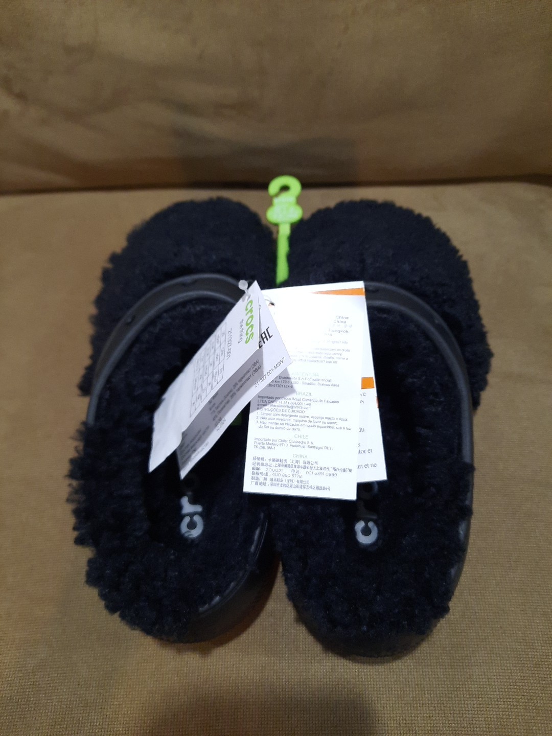 Crocs The Thing Black Clog Women’s Size 7 Limited Edition Cozy Croslite Comfort