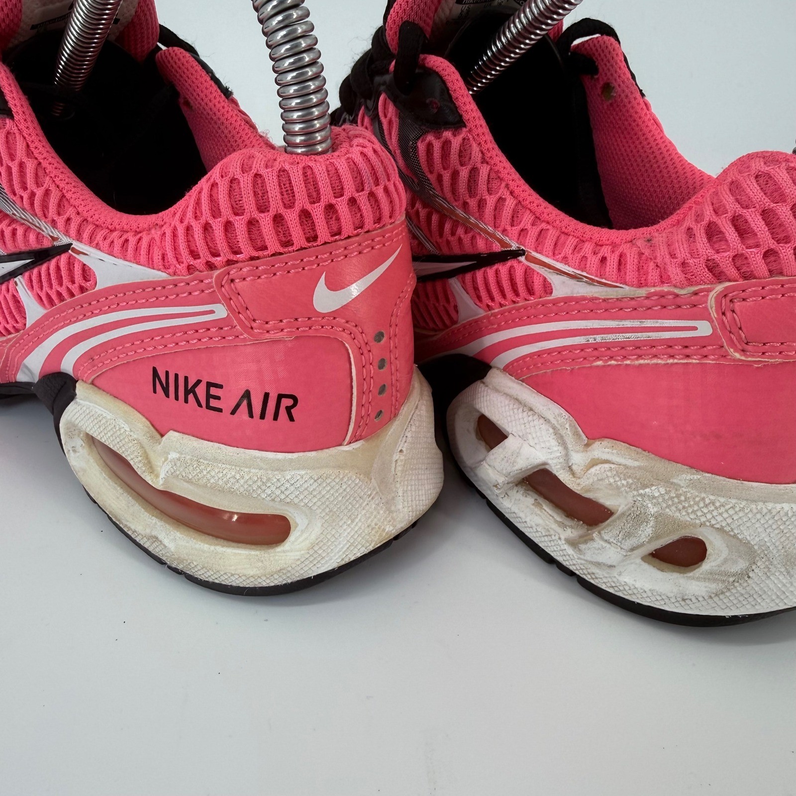 Nike Air Torch 4 Womens Running Shoes Neon Pink Black White Y2k Preppy