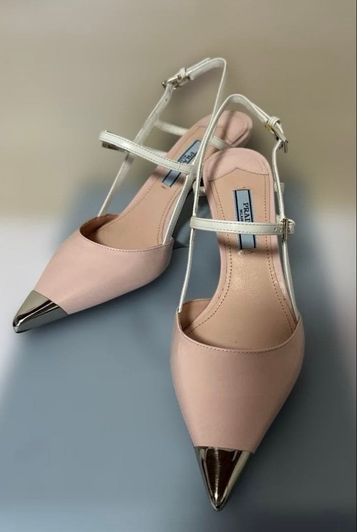 PRADA pointed toe high heels