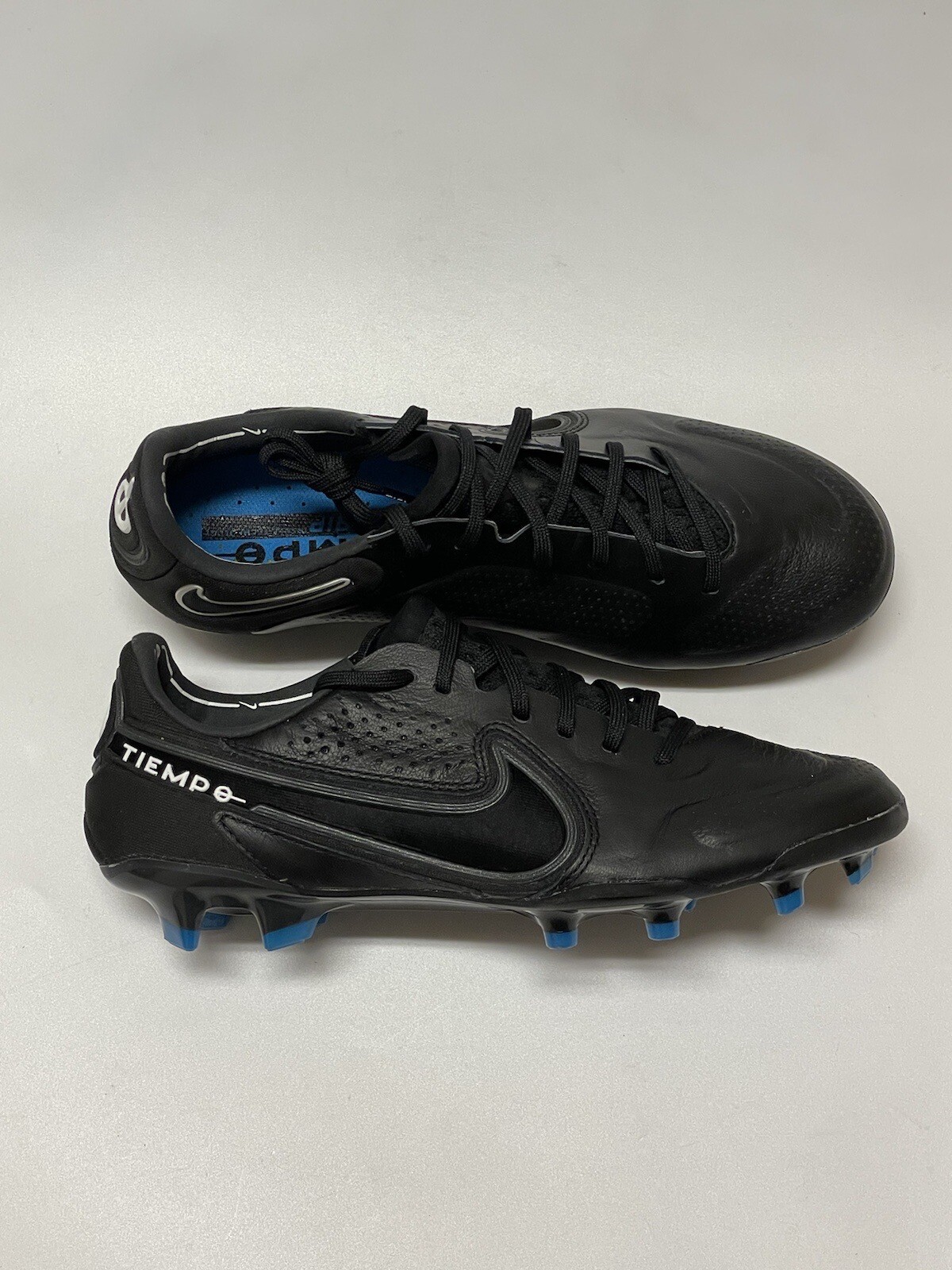 Nike Tiempo Legend 9 Elite FG Soccer Cleats Black CZ8482-001 Women’s Size 7.5