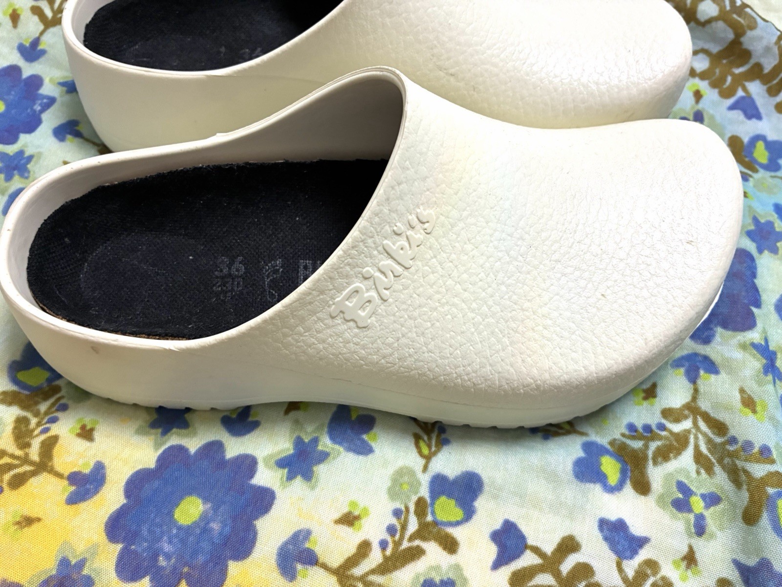 Birkenstock Super Birki’s White EU 36 US womens 5.5-6