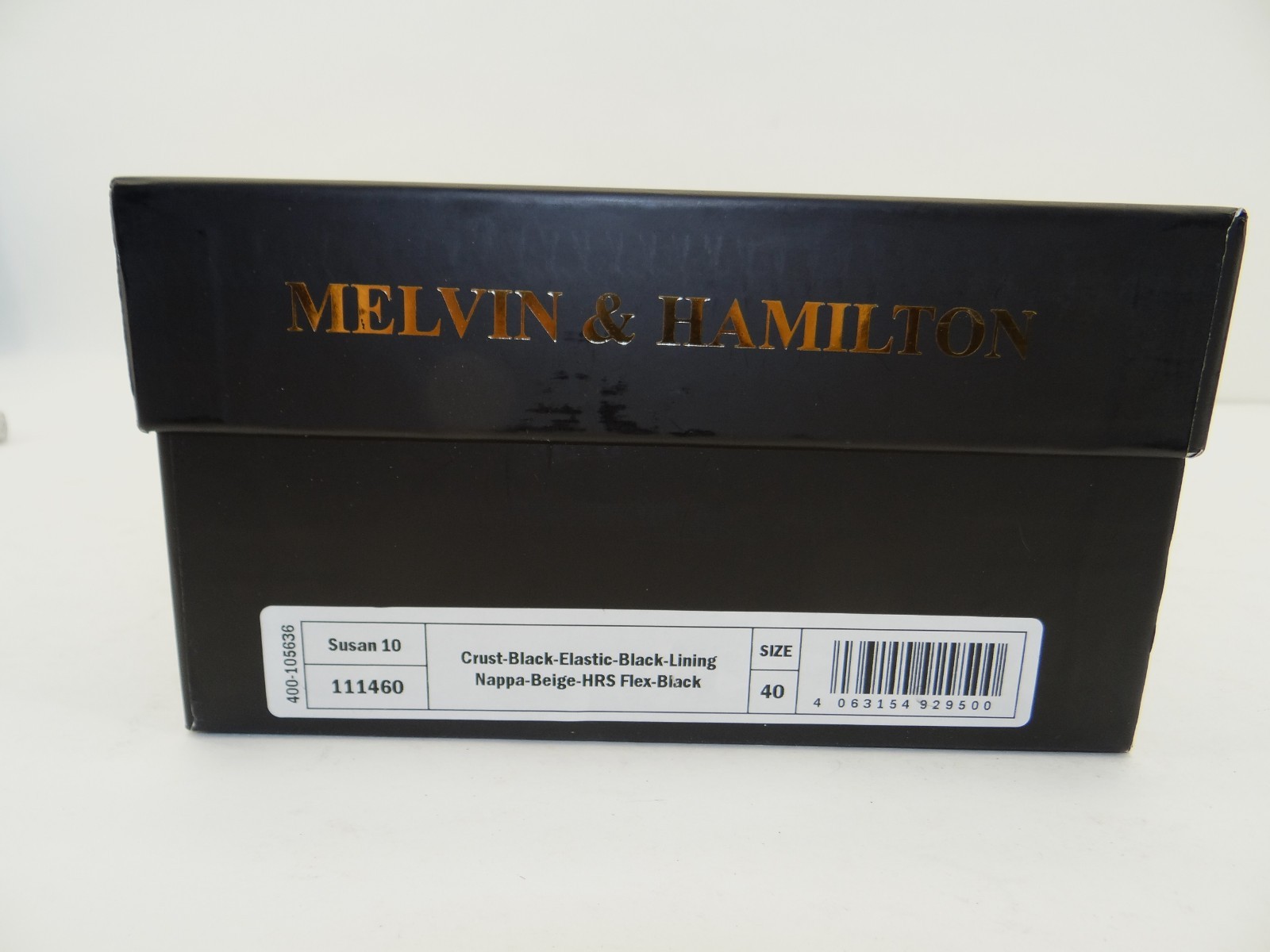 Melvin & Hamilton Susan 10 Chelsea ankle boots women’s leather size 40 black