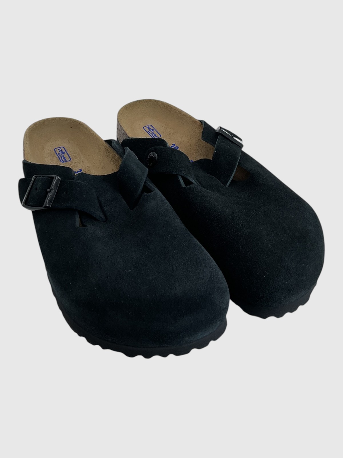 Birkenstock Boston Women’s Size 7 US 38 EU Black Clogs Soft Footbed Narrow