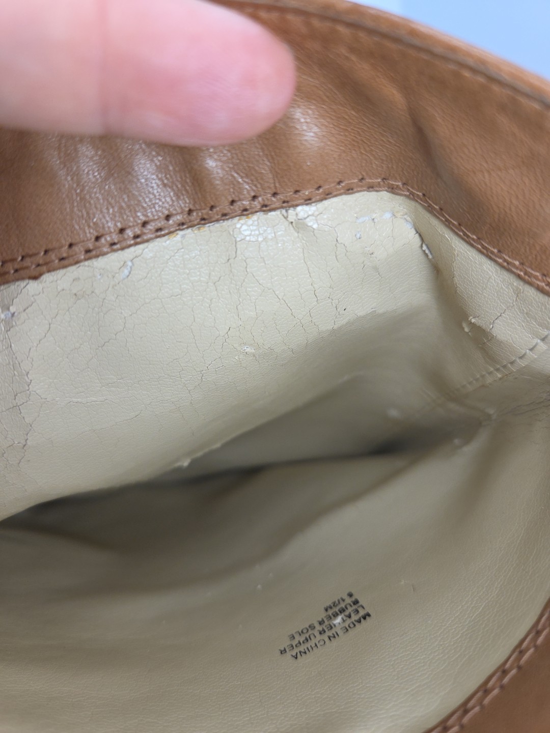 Michael Kors Hamilton Luggage Riding Boots Smooth Camel Colored Leather Sz 5.5 M