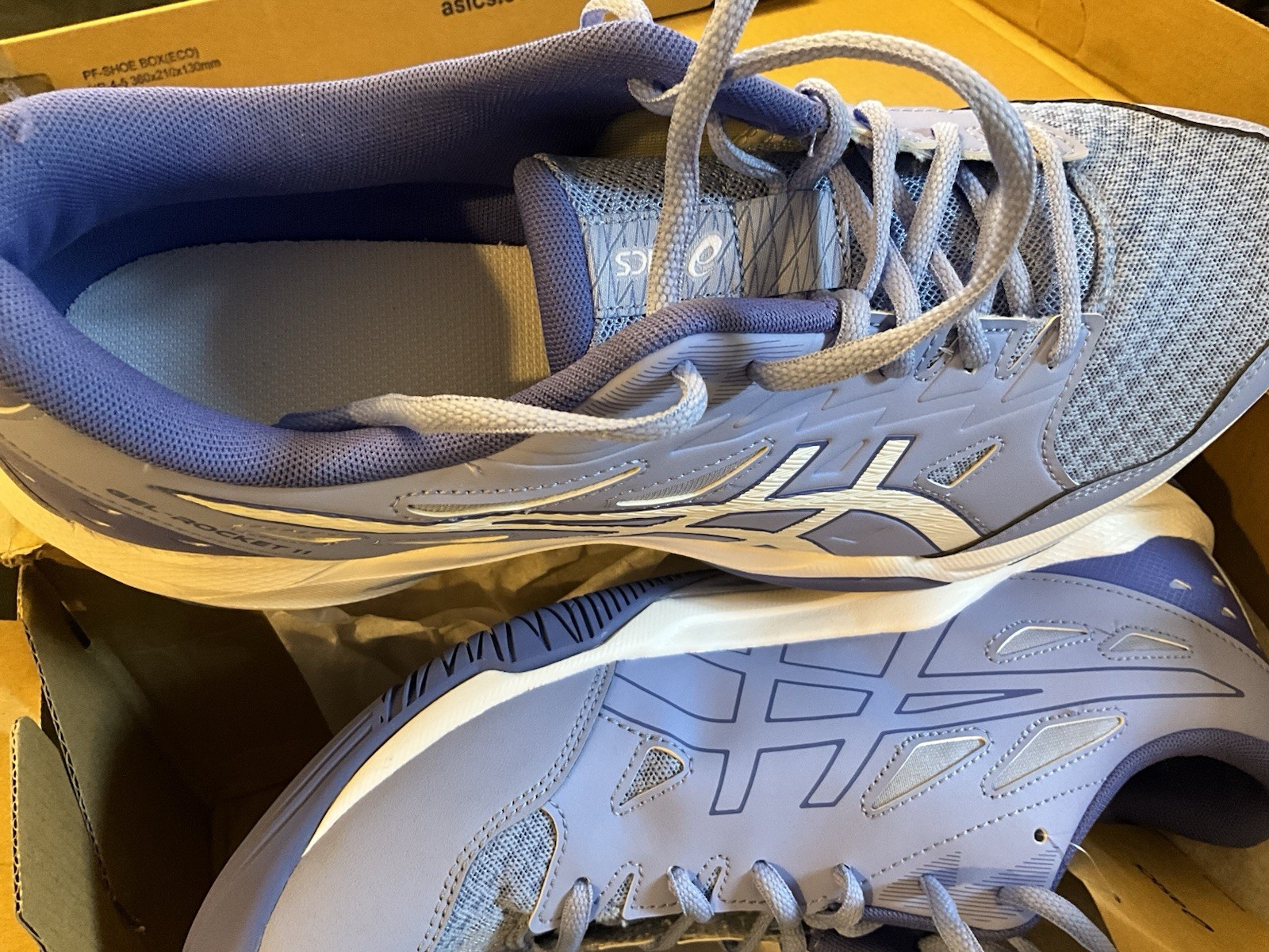 ASICS Women’s Gel-Rocket 11 Sapphire / White Tarheel W13/ M11 BRAND NEW