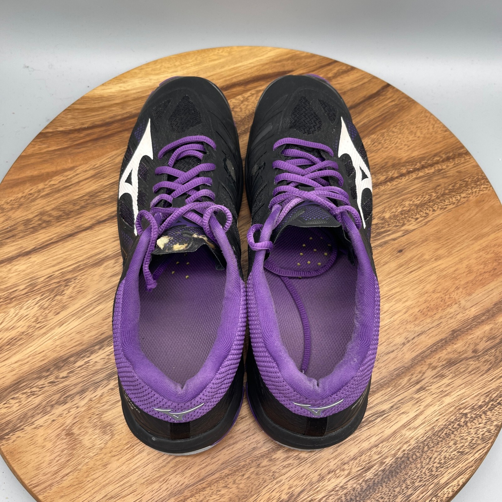 Mizuno Wave Lightning Z4 Shoes Womens 11 Black Volleyball Court Comfort Sneaker