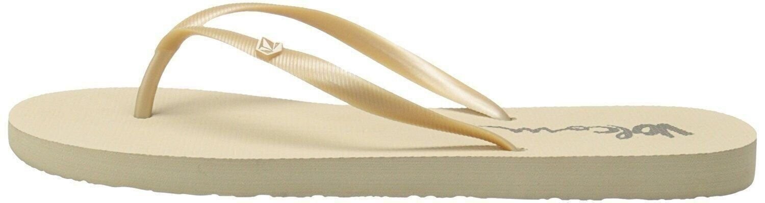 Volcom Women’s Rocking 2 Flip Flop, Yellow Spark, 5 M US