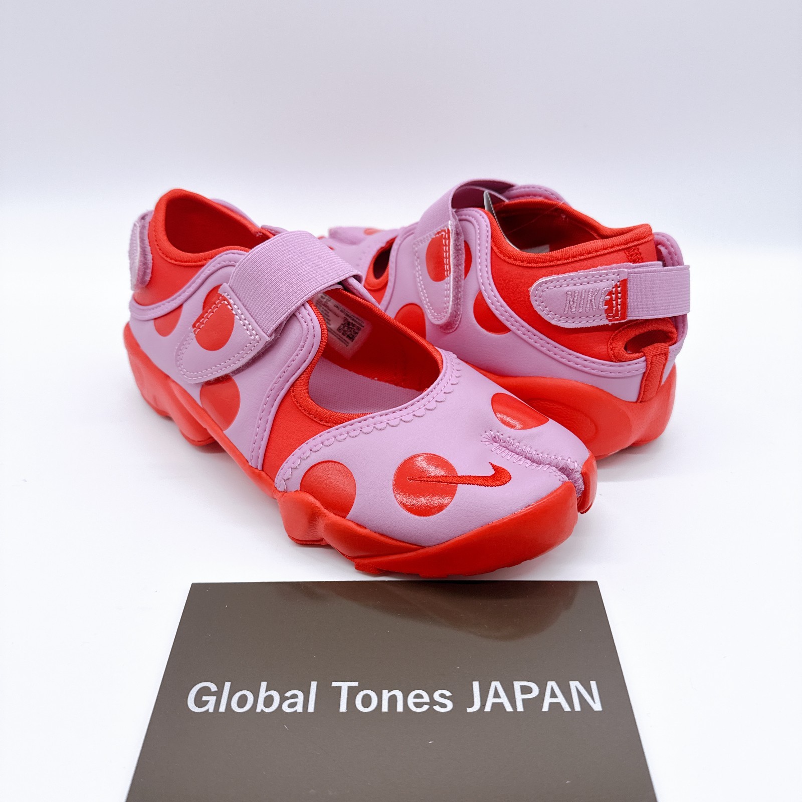 NIKE WMNS Air Rift IR1226-500 Polka Dot Light Magenta Crimson Women’s US 6-8