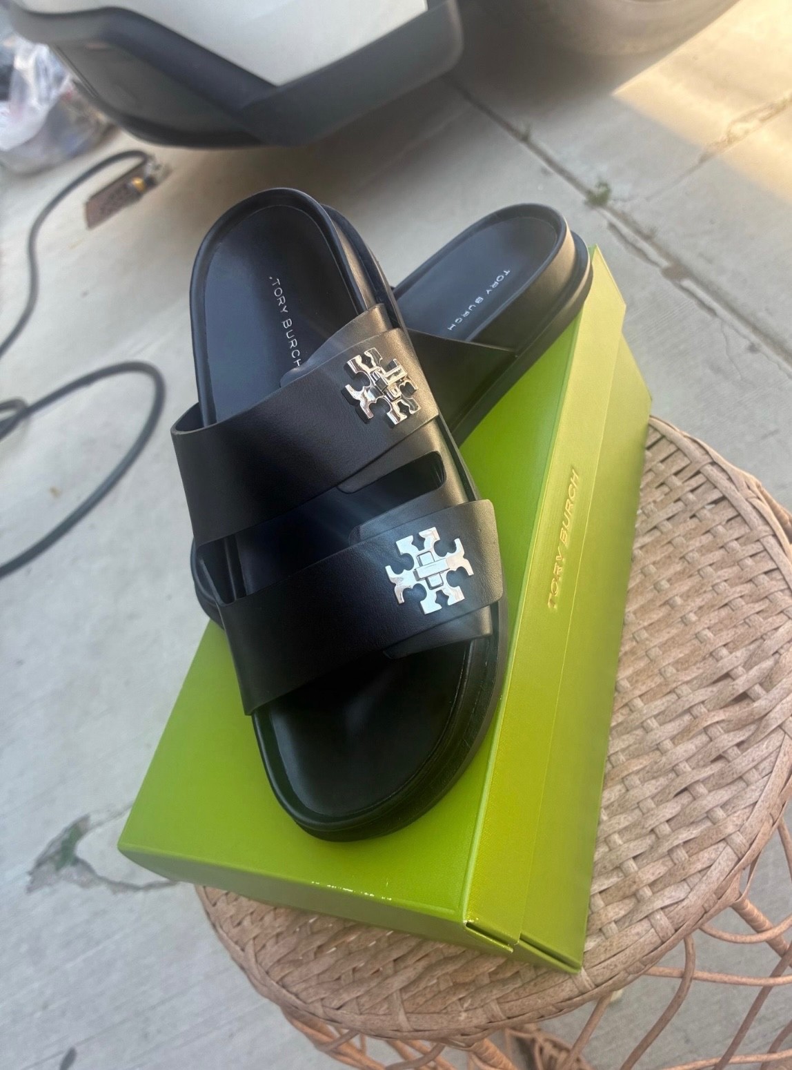 Tory Burch Turnlock Sport Slide