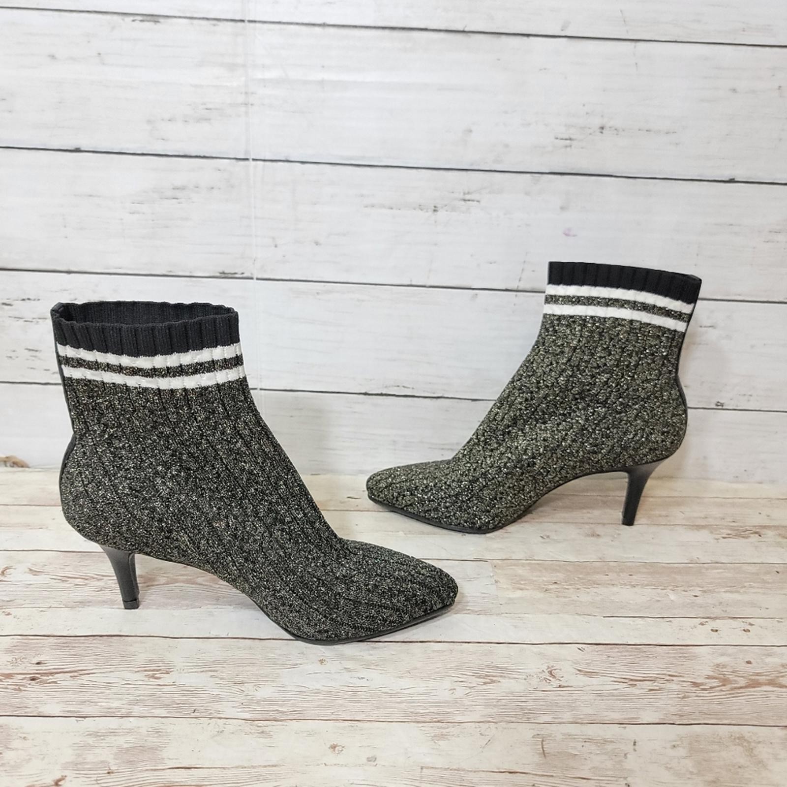 Stuart Weitzman Waverly sock booties W US 4