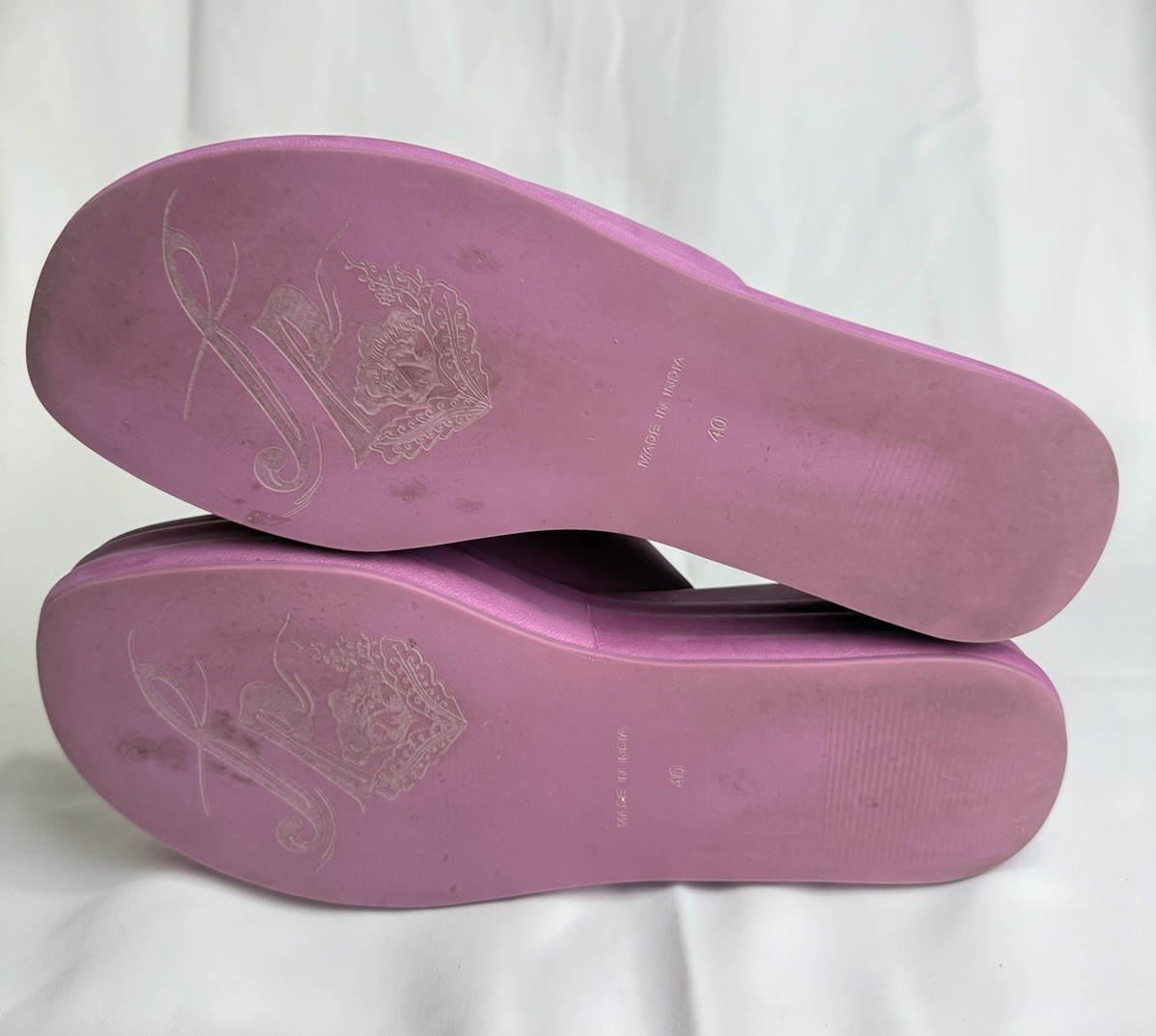 Free People Women’s Harbor Flatform Sandals Fuschia Flirt Size US 9 EU 40