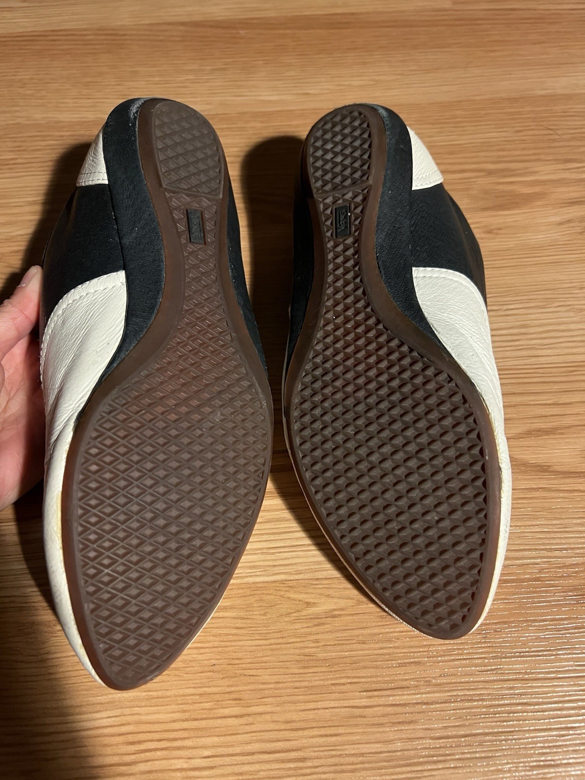Rare VANS 50’s Style Oxford Saddle Shoes Sophie Leather Womens Size 6.5