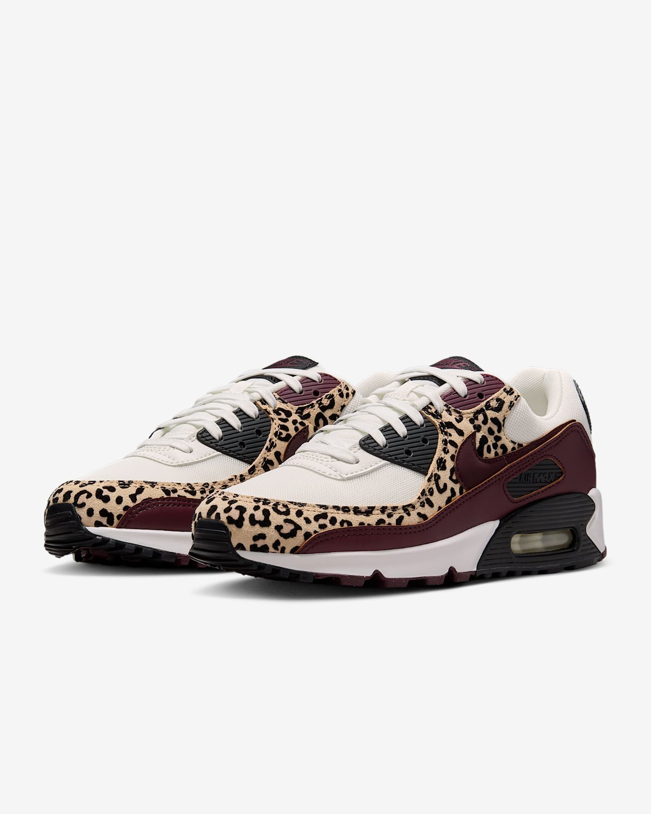 NIKE Women’s Air Max 90 IF1619-102 Sail Black Burgundy Crush