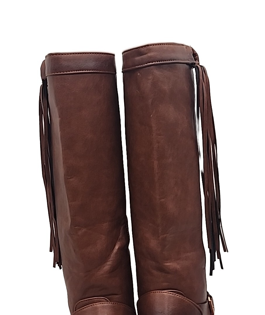 FITORON Womens Knee High Boots- Fashion Large Size Boots Autumn Long Tube Low…