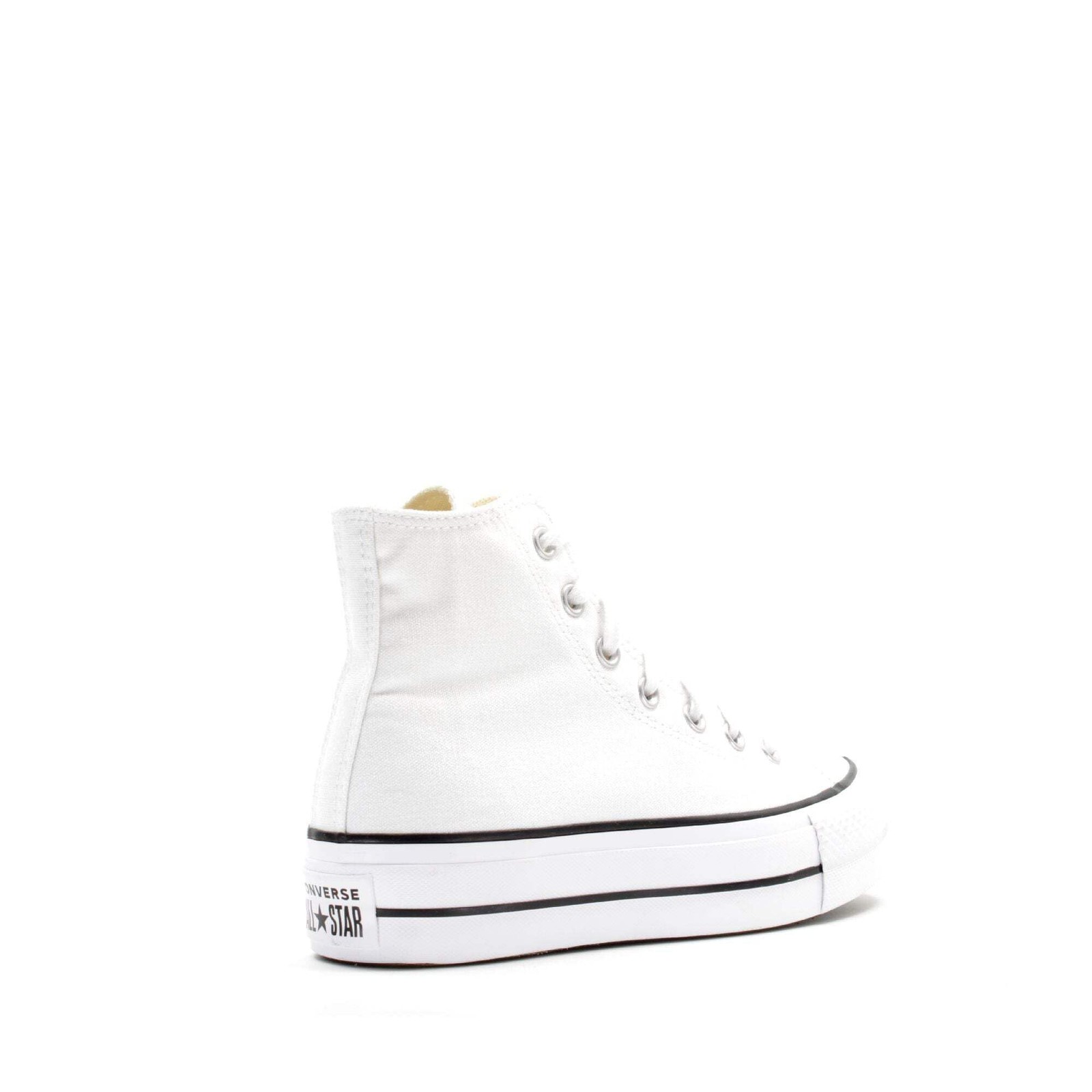 Converse 560846C Platform Trainers In White (US 10, White)