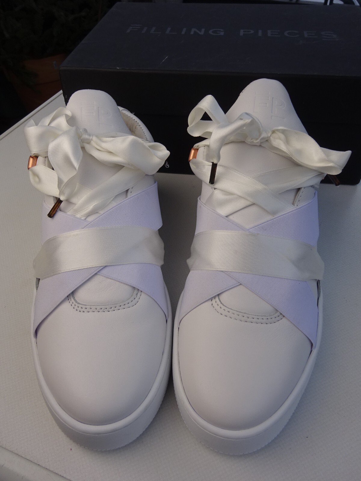 Filling Pieces Mountain Cut Bow White women’s sneaker leather white Portugal size 37 New