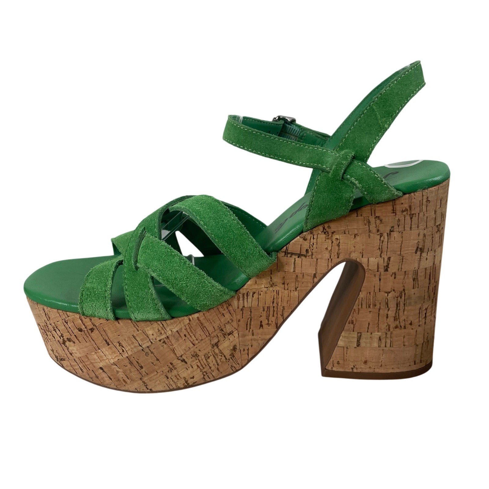 Free People Lisbon MJ Platform Cork Sole Sandals Sz 39 Hippie Festival Coachella