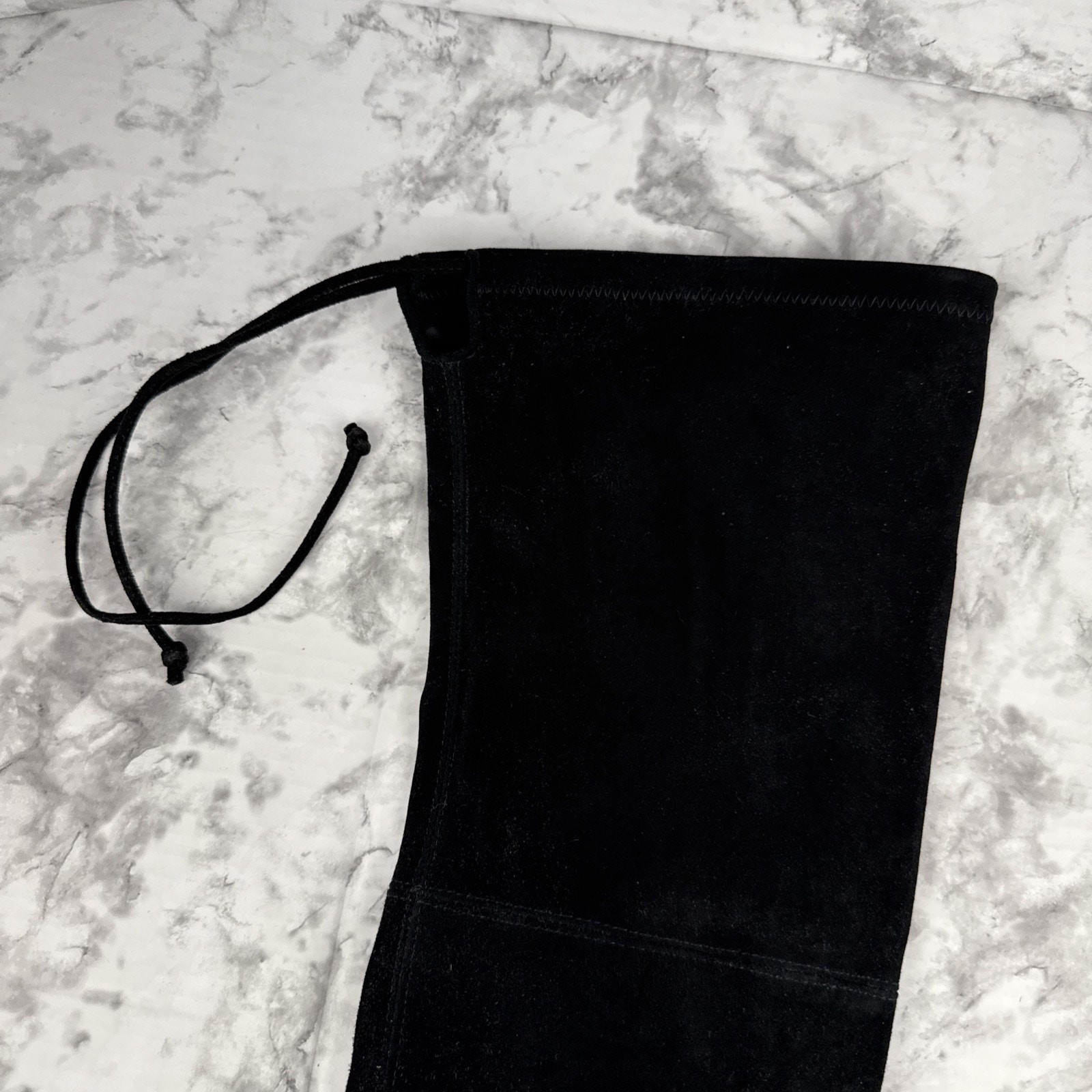 Stuart Weitzman Womens Lowland Over The Knee Boot Size 9 Black Stretch Suede