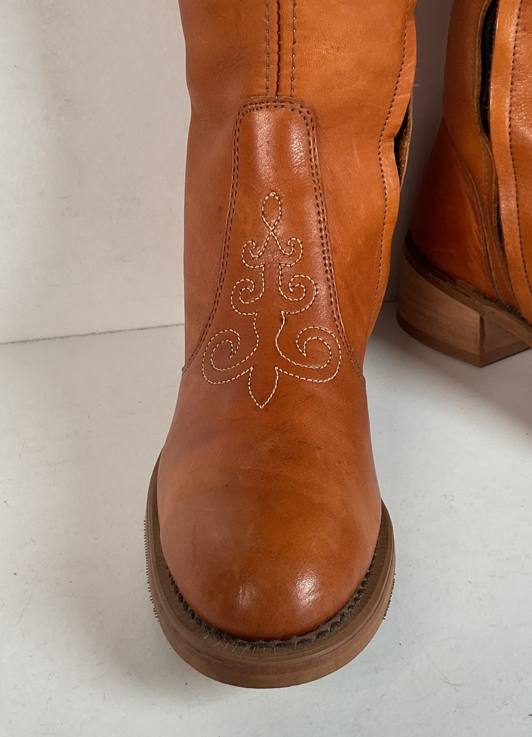 Vintage Wrangler Campus Boots | Platform | 1970s | USA Made | Women’s 7 N