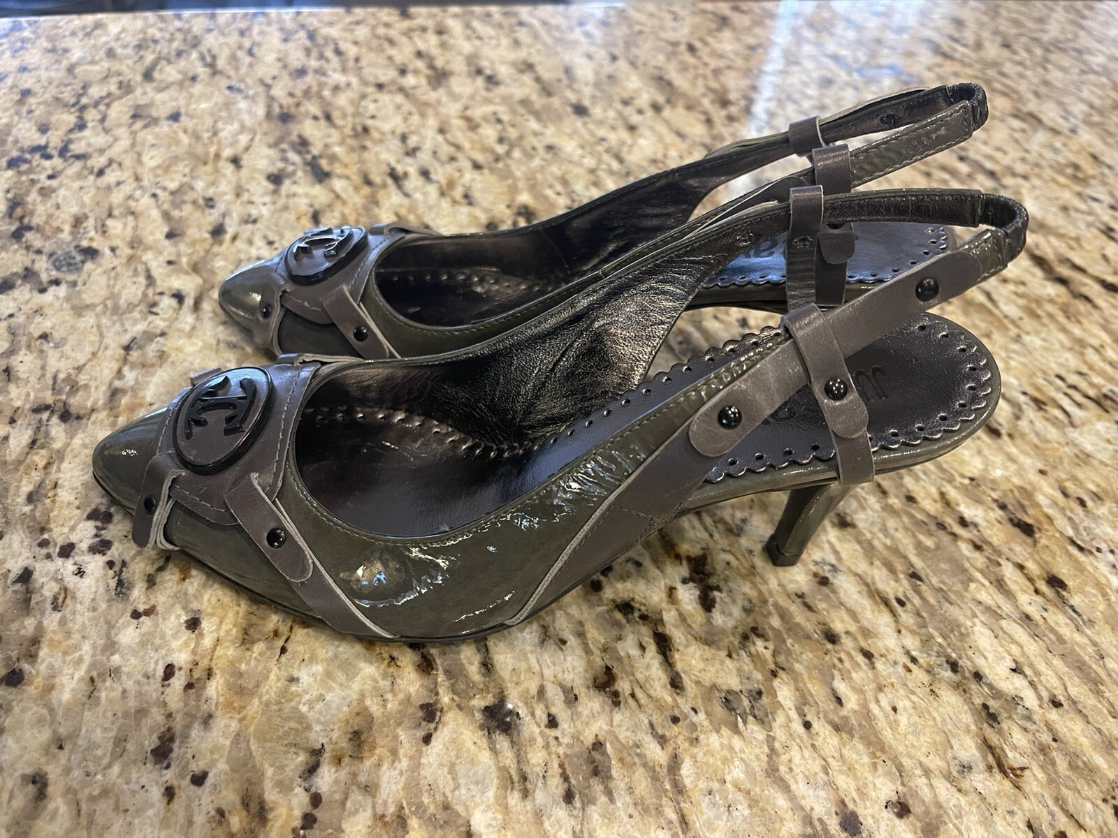 Just Cavalli Designer Shoes High-Heel Pumps Strappy Women’s Size 36