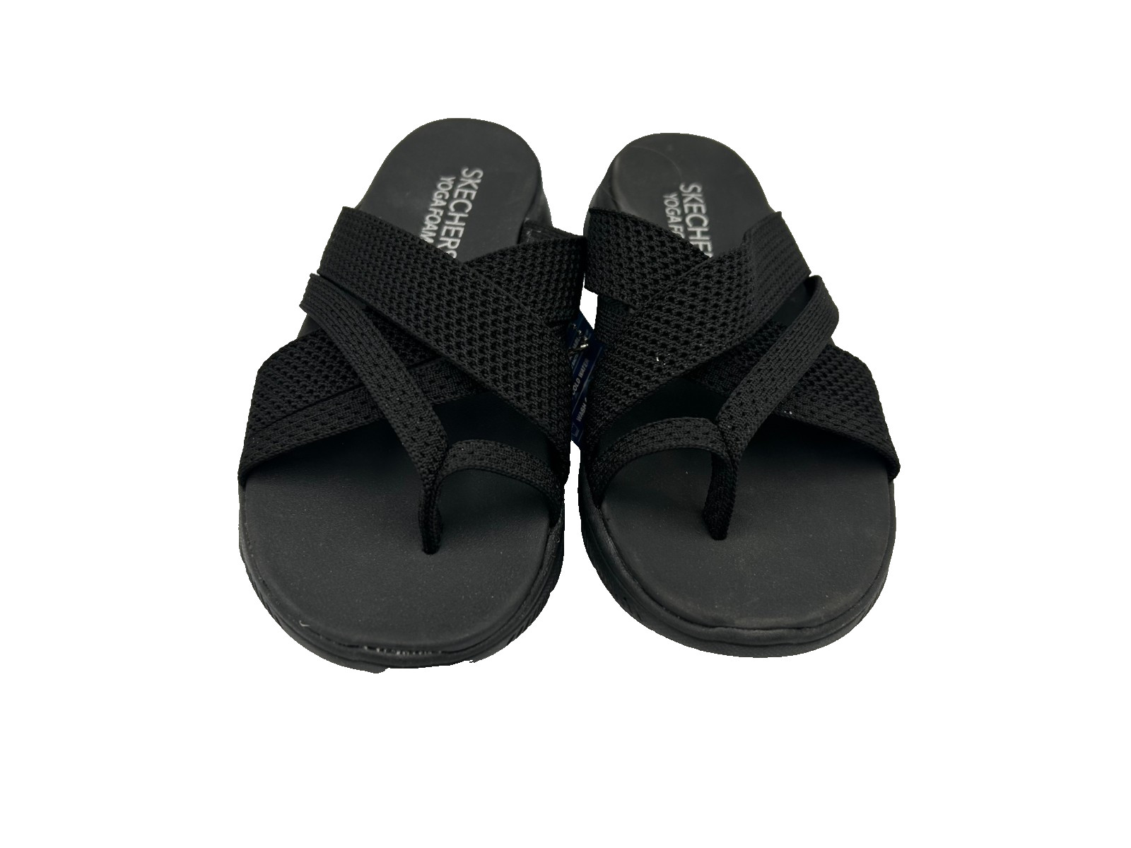 Skechers Women’s Summits Fantasy Walk Slip On Comfort Sandals Blk Size:7 122X