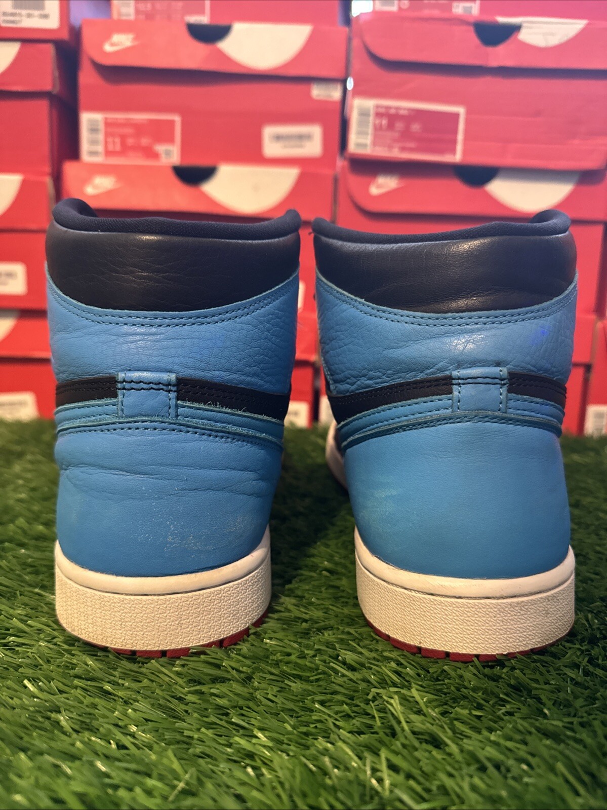 Size M 11 / W 12.5 – Jordan 1 High OG UNC To Chicago 2020