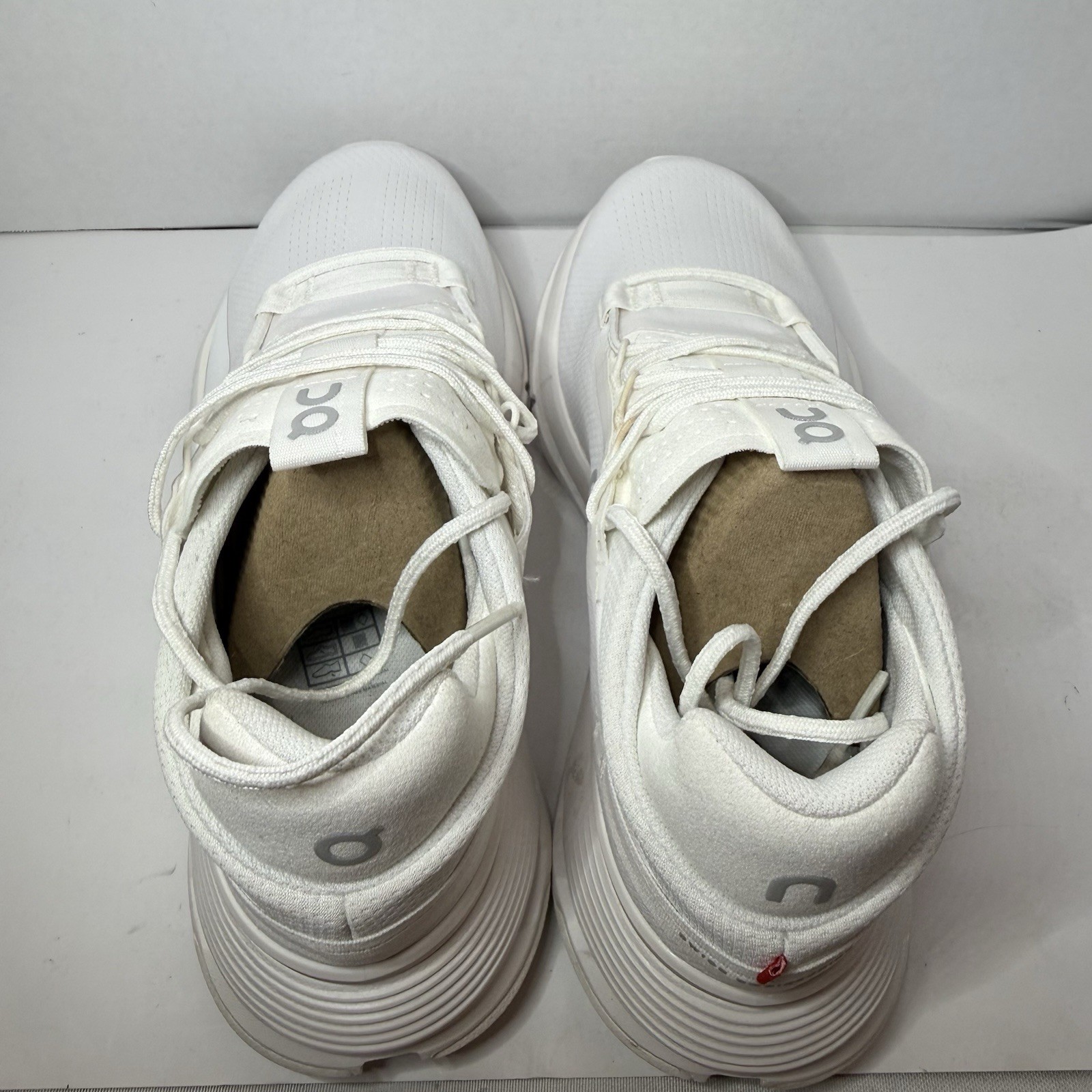 On Cloudnova 2 All White Running Sneakers Women’s Size 9 Medium