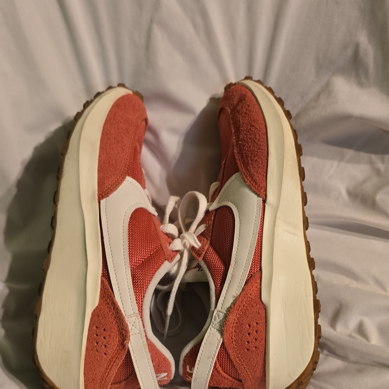 Nike Waffle Debut Vintage Adobe Sail Coconut Gum Sneakers DX2931-600 Womens Sz 8