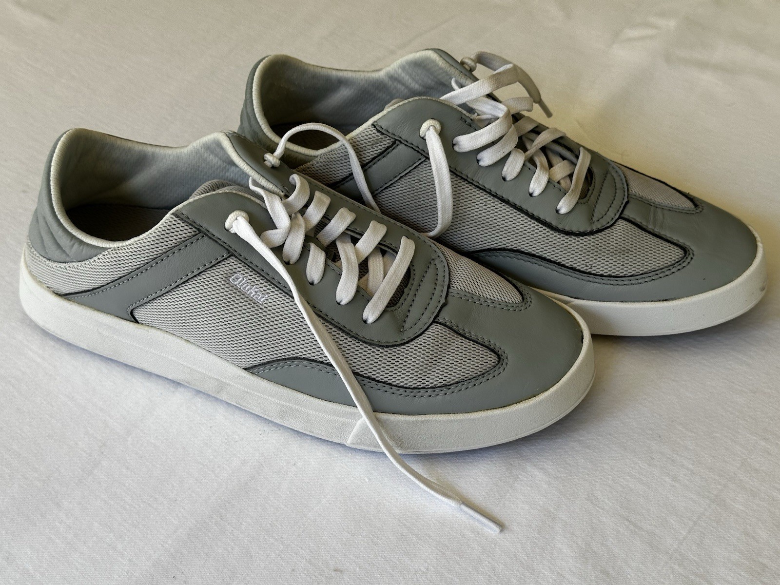 Olukai Ha’upu Hulu Women’s Casual Shoes, Cloud Grey/Pale Grey, size 9.5