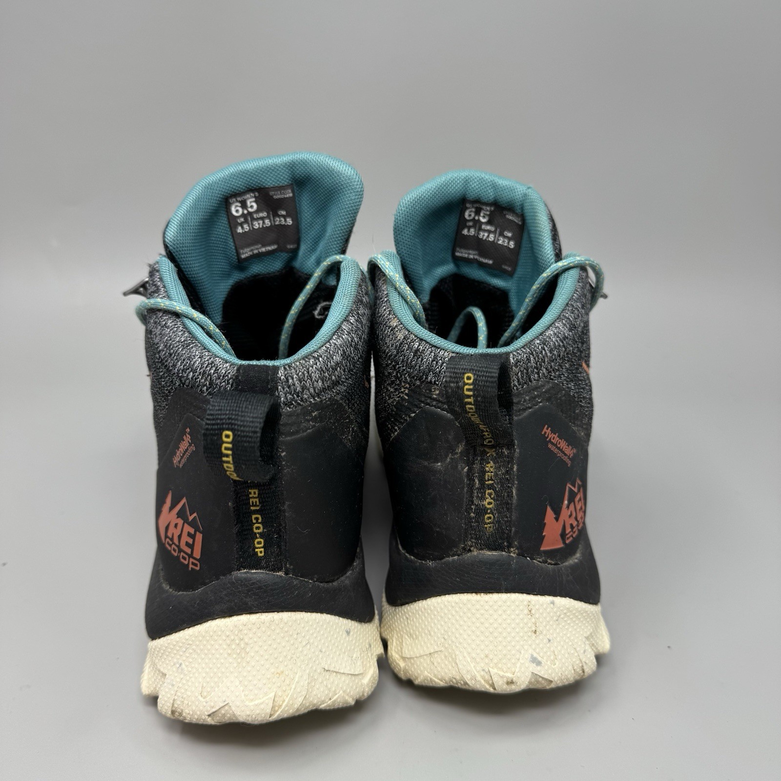 REI Boots Womens Size 6.5 Co-Op Flash Hiking Gray Waterproof Ankle