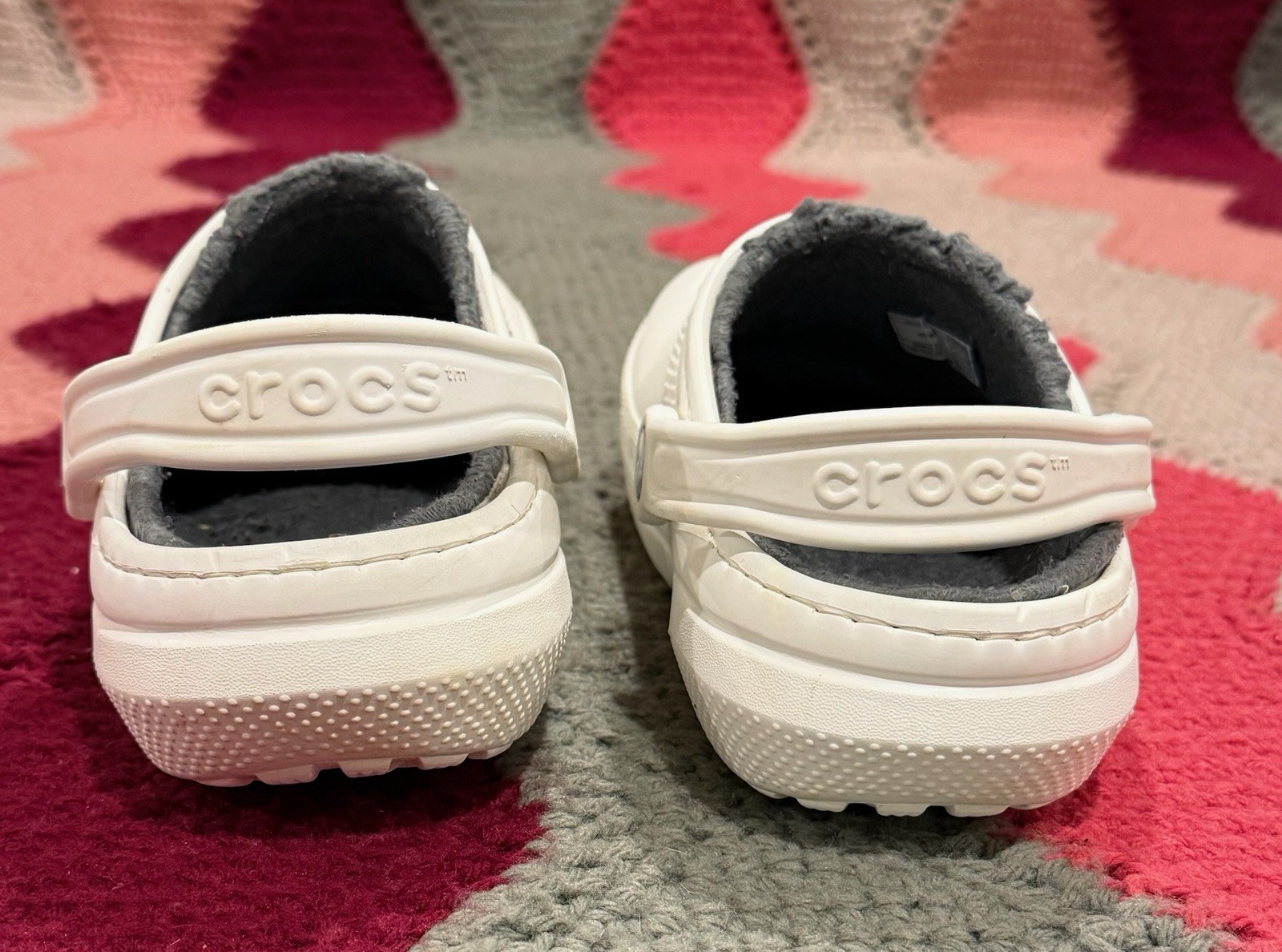 Crocs Baya Lined Clog White Size M5/W7