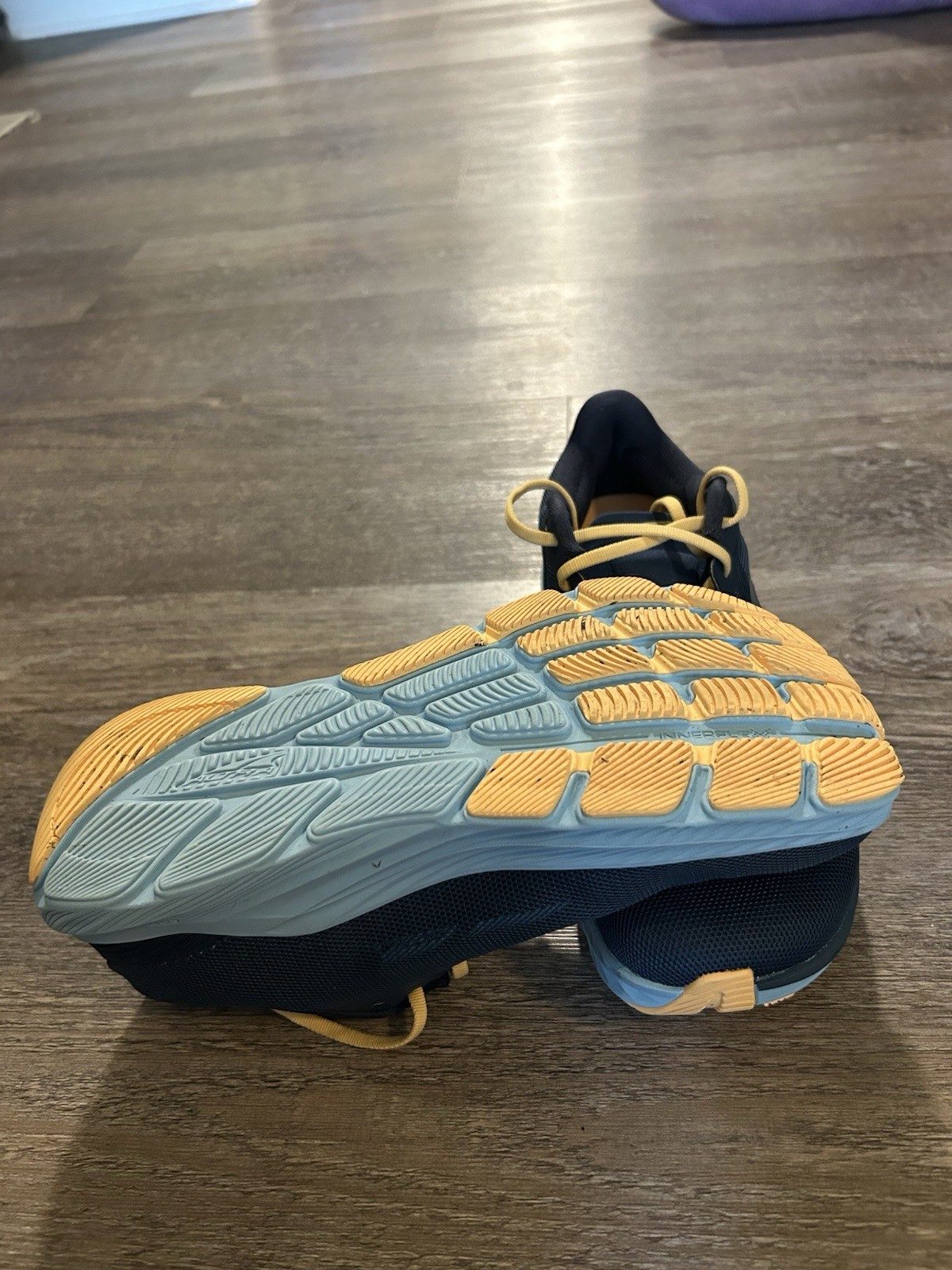 Altra Women’s Rivera 3 Sneakers Zero-Drop Blue/Yellow Women’s 6.5