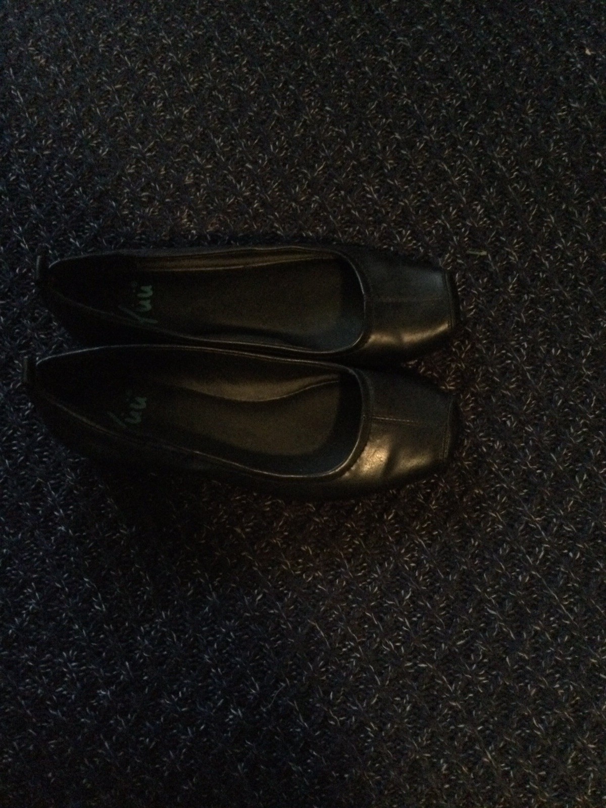 Yuu Yuu Womens shoes black leather
