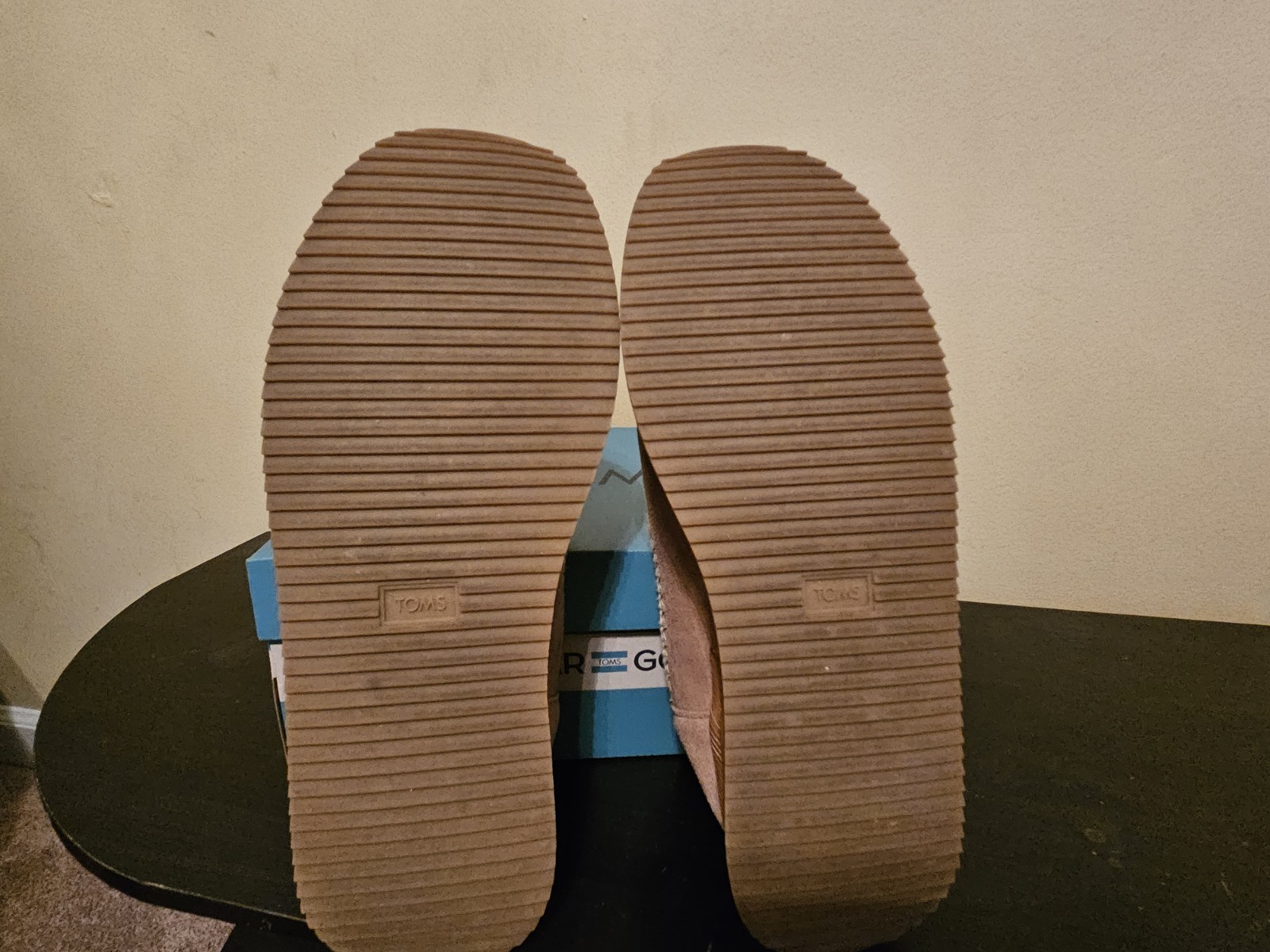 toms shoes for women size 12, worn once