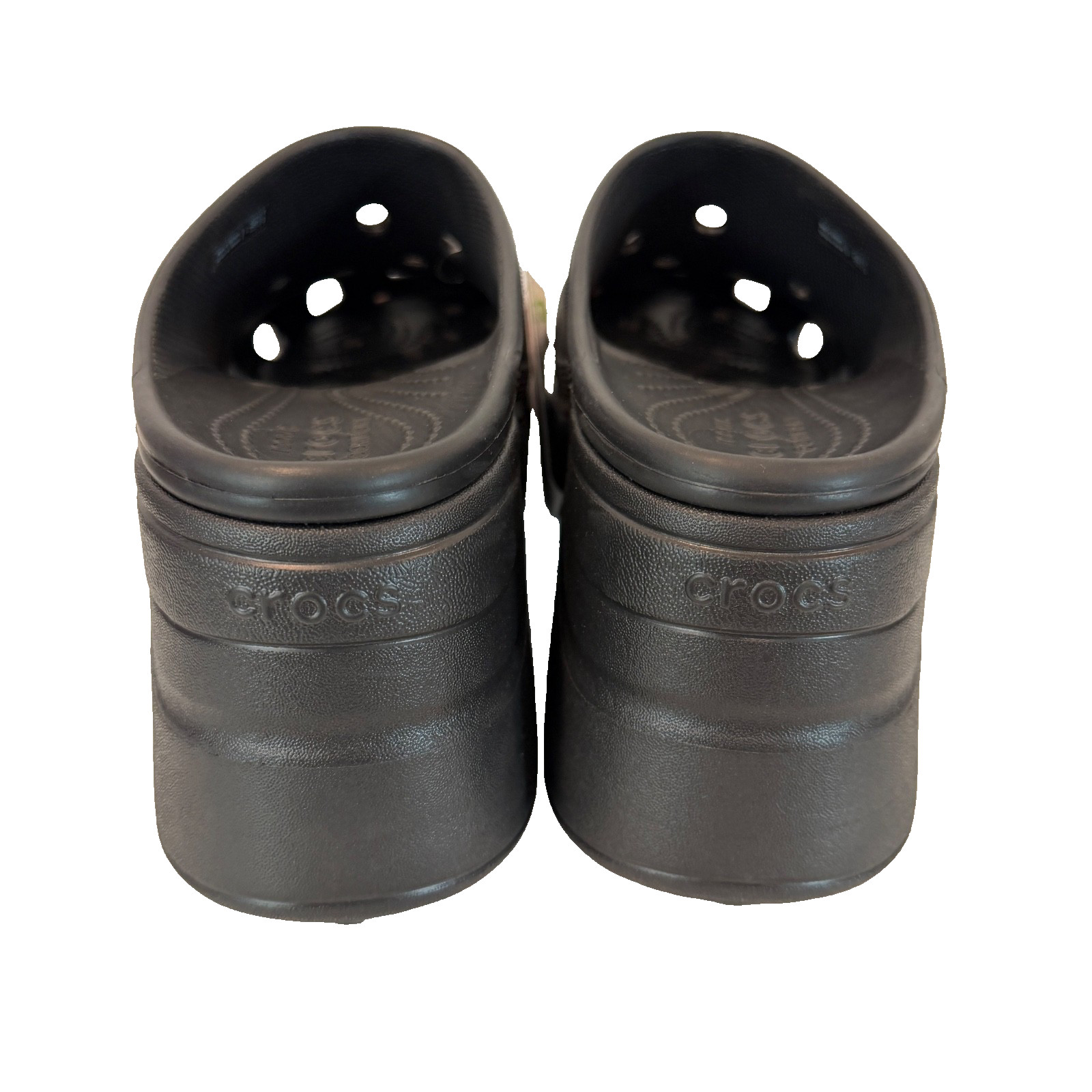 Crocs Siren Clog Chunky Black Platform Women’s 13 (Men’s 11) Unisex Y2K Grunge