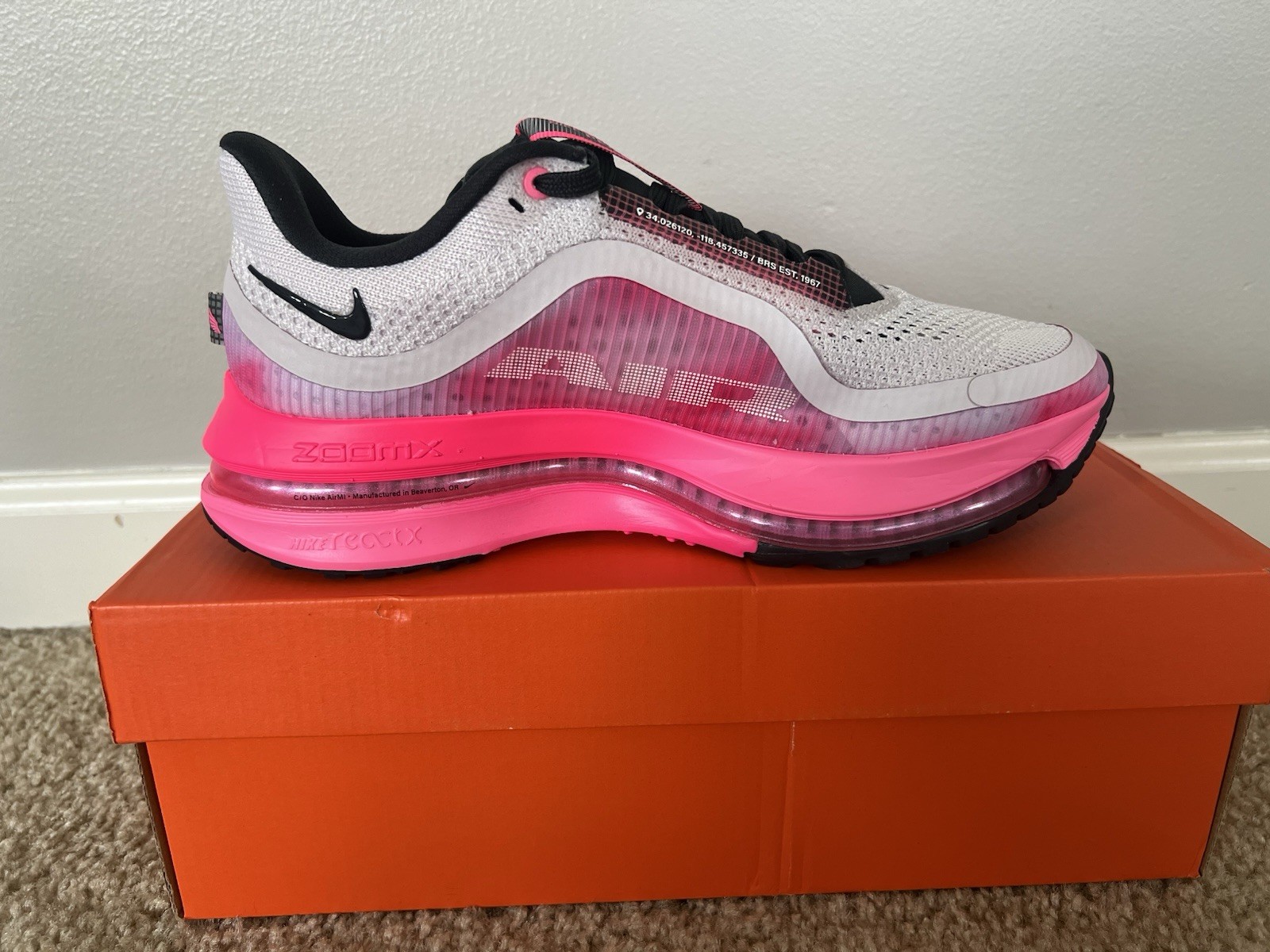 New Women’s Nike Pegasus Premium Pearl Pink / Summit White IR1811-664 All sizes