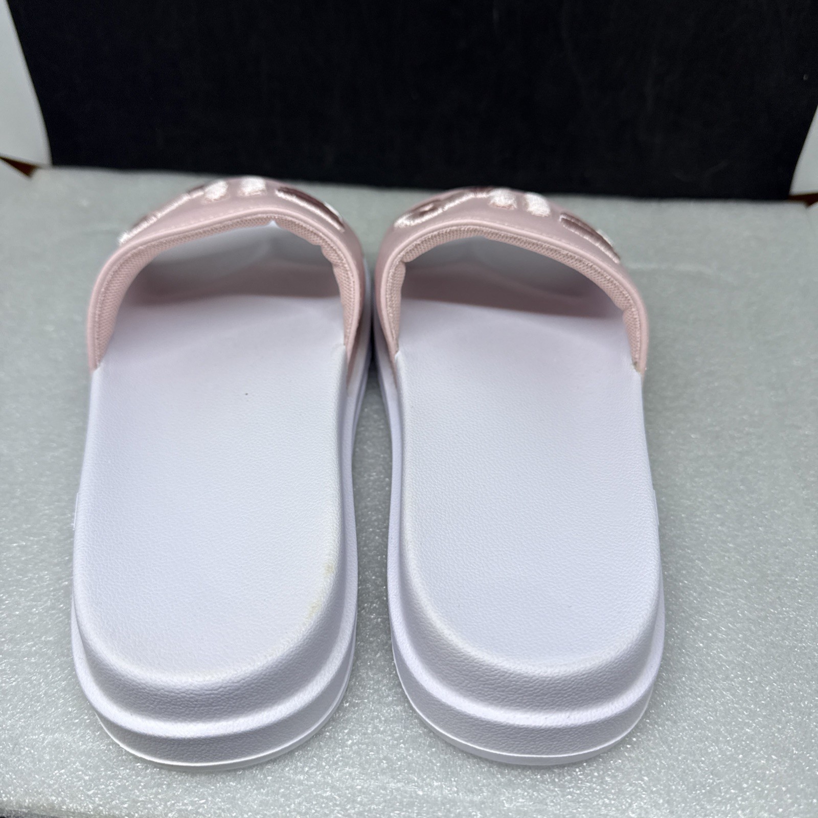 Fila Drifter Bold Satin Barbie Pink Slide Sandals Womens 5