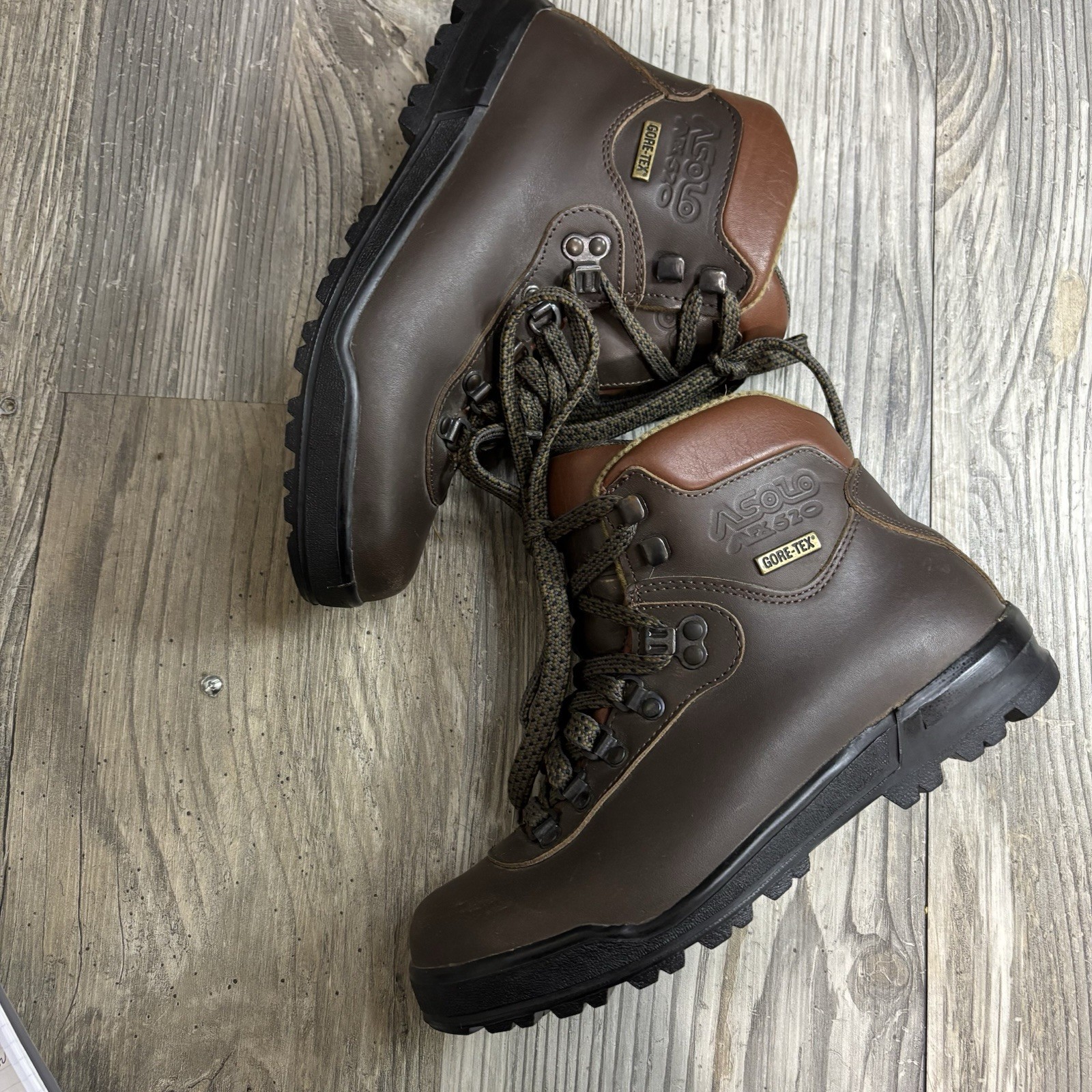 Aslo AFX 520 Womens 7 Brown leather Gortex hiking boots EU 38 2/3