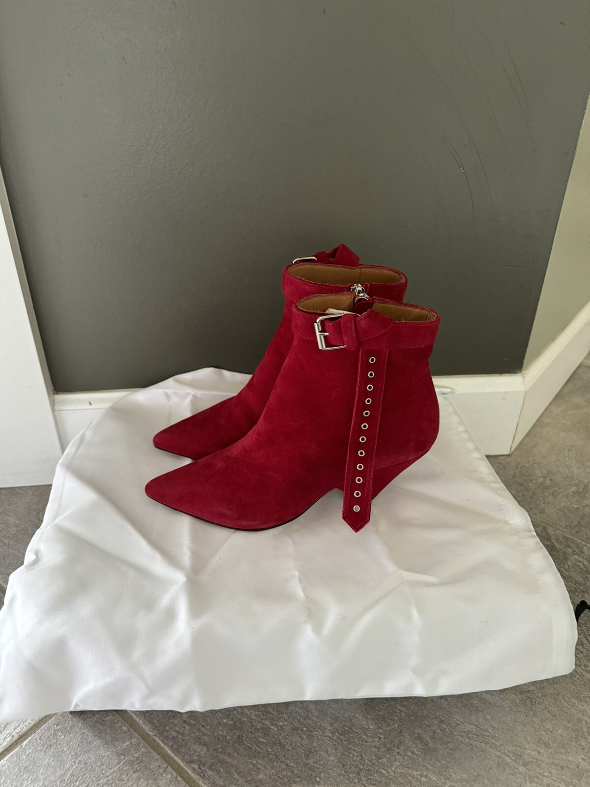 IRO ankle bootie Red Size 36