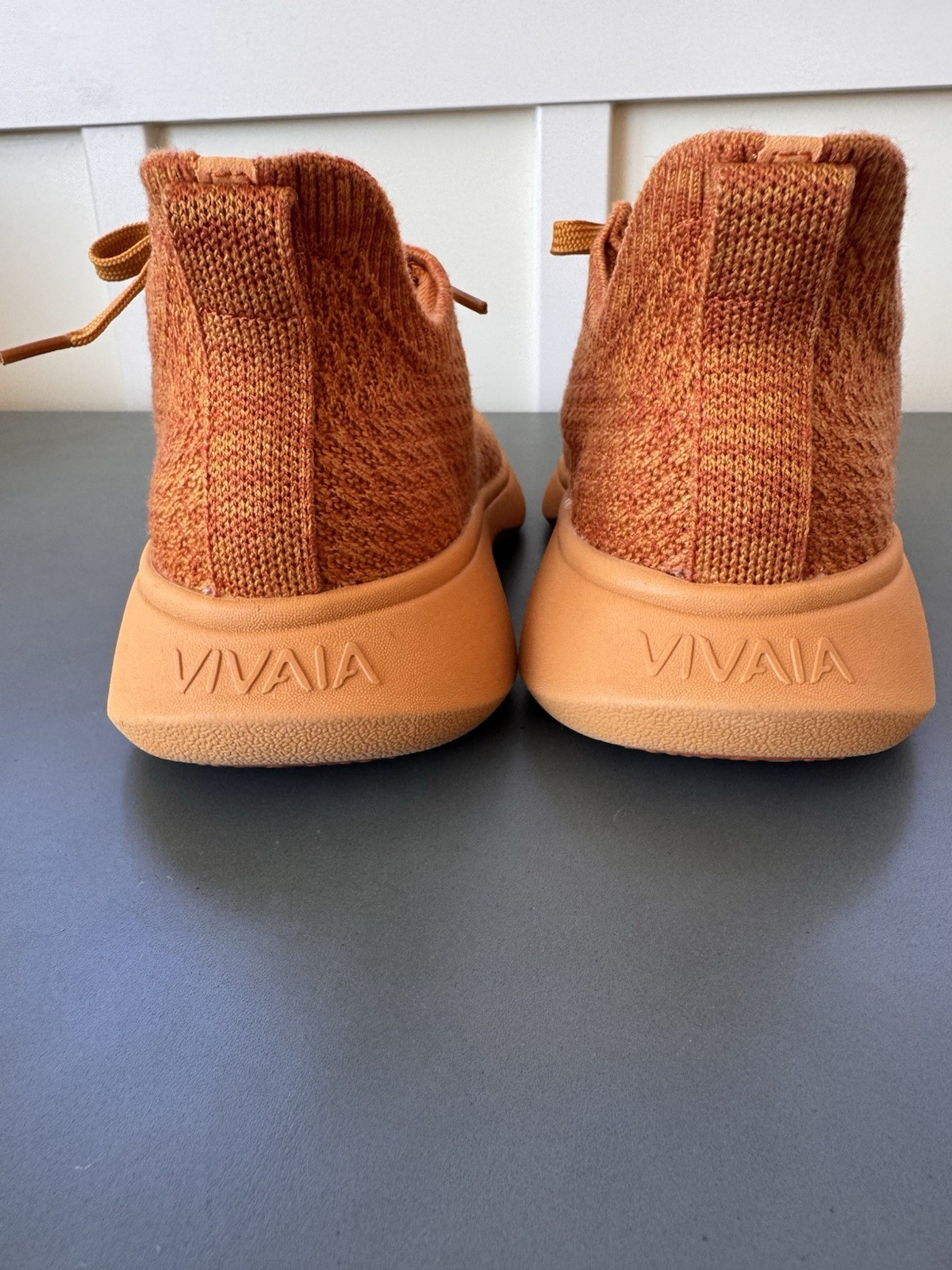 Vivaia Women’s Urban Wool ‘Apricot’ Orange Running Shoes Sneaker Size 35 Urban