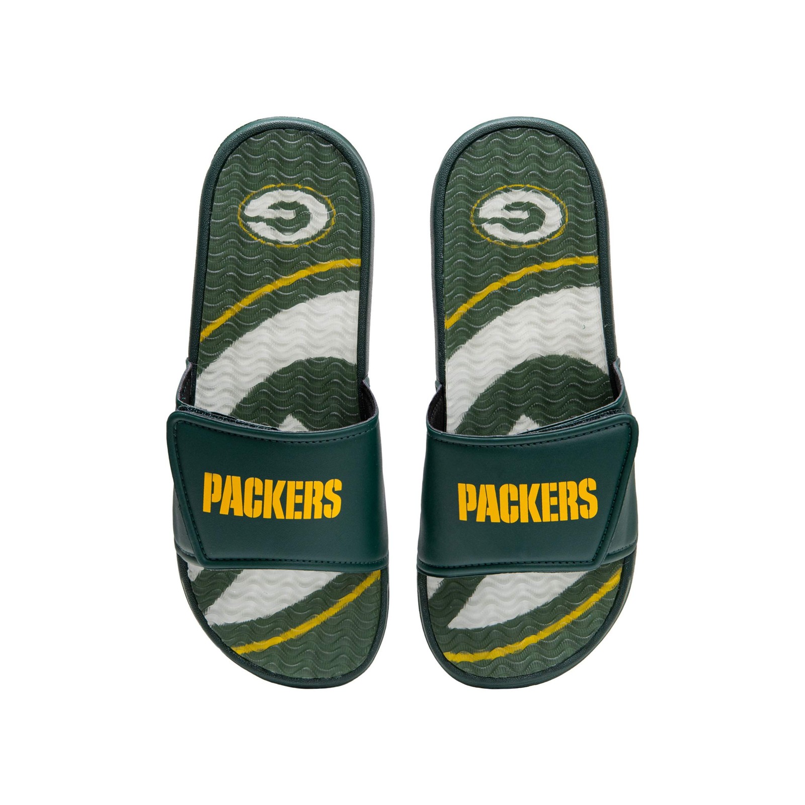Foco Green Bay Packers Nfl Mens Wordmark Gel – L